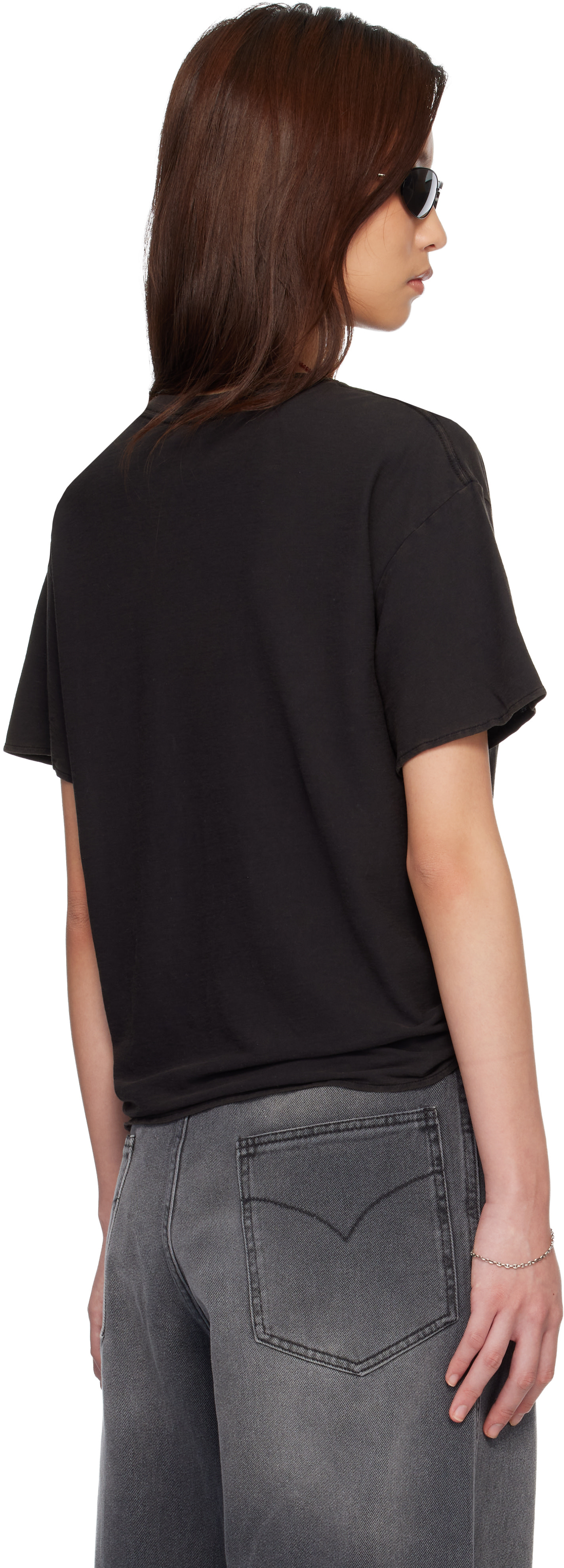 LU’U DAN - T-shirt Thrash noir