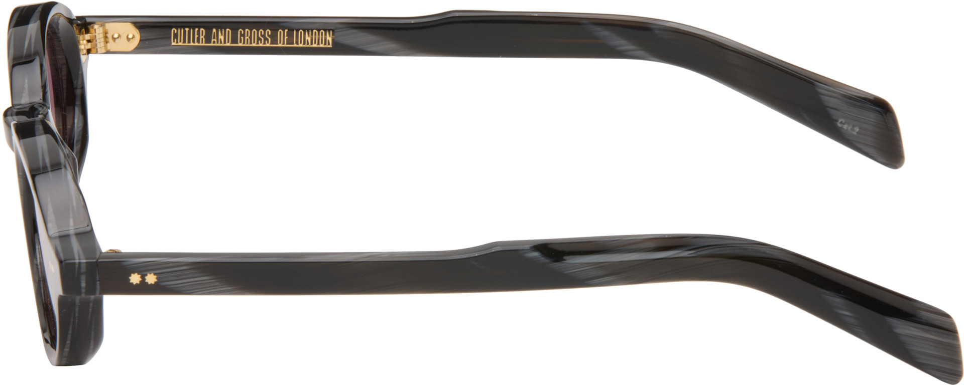 Cutler and Gross: Gray GR13 Oval Sunglasses | SSENSE Argentina