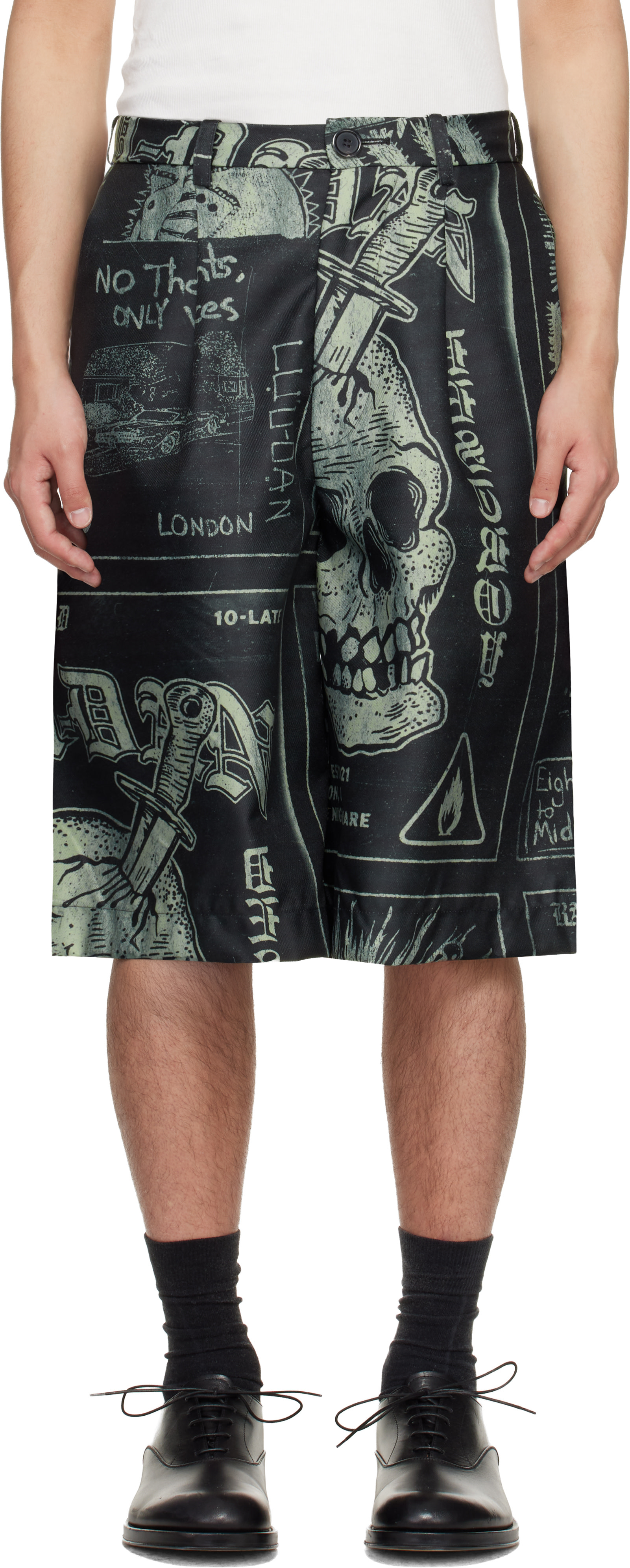 LU’U DAN - Short ample noir