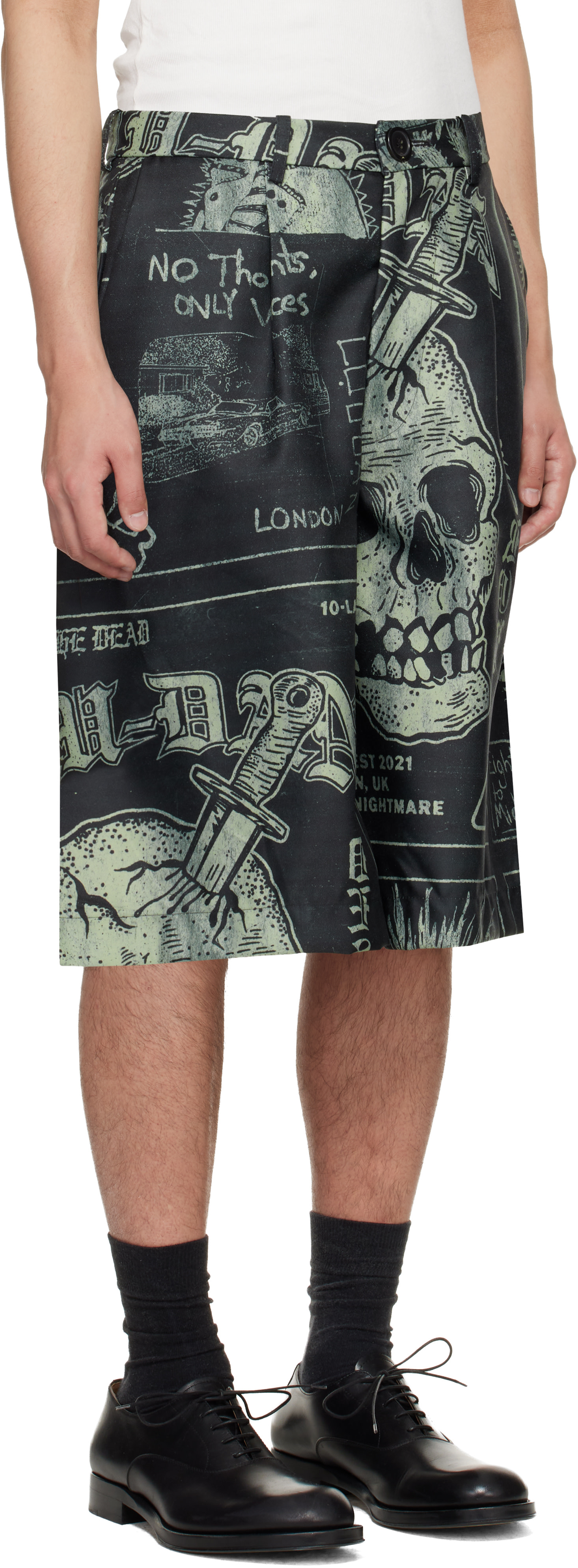 LU’U DAN - Short ample noir