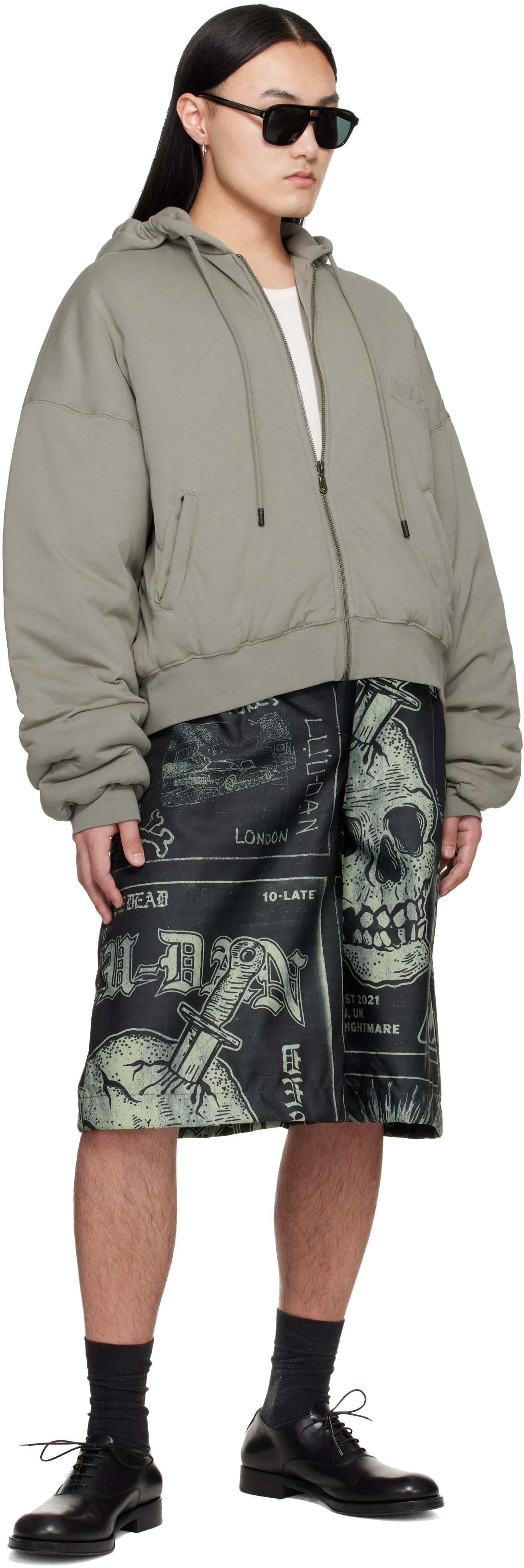 LU’U DAN - Short ample noir