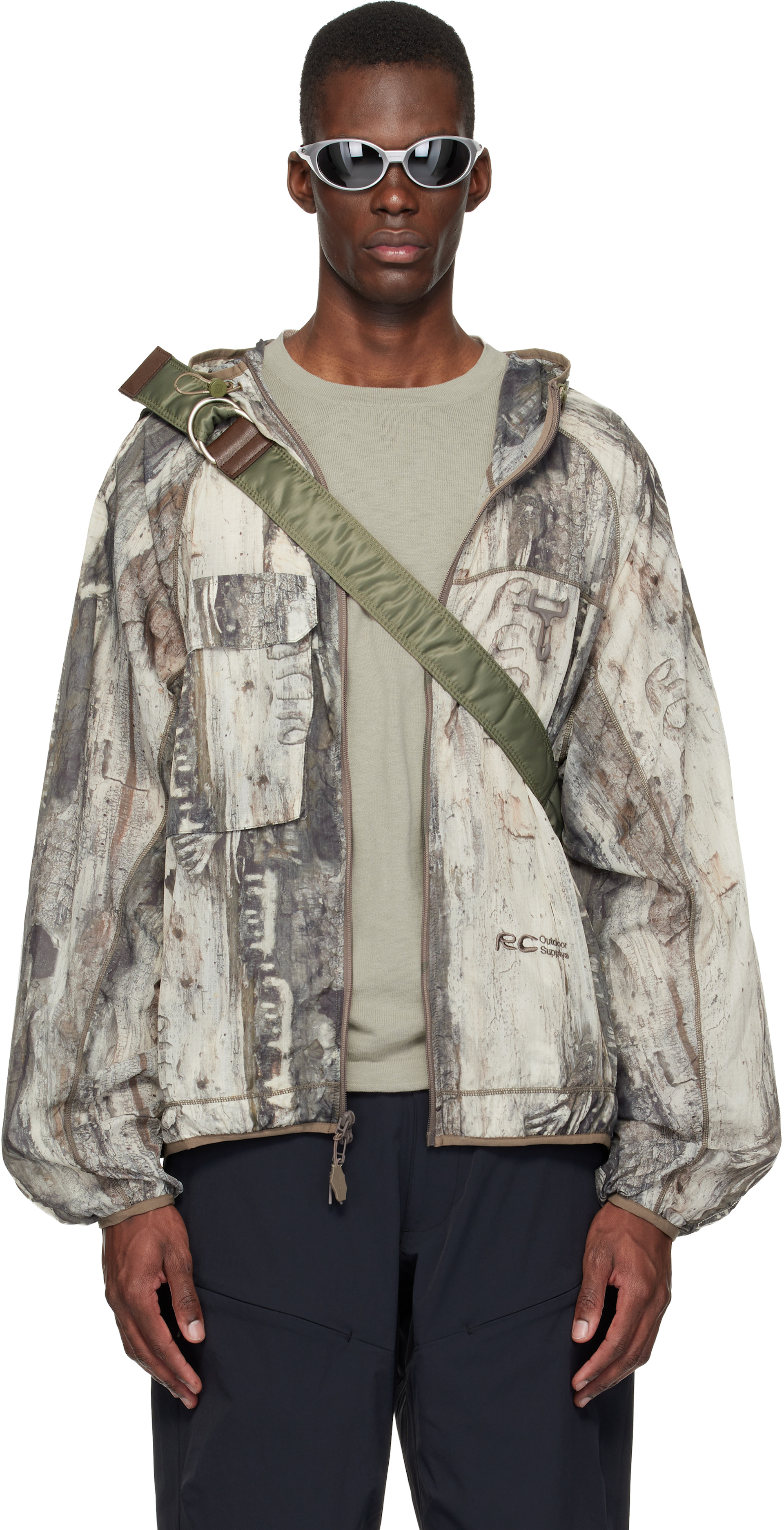 RCOS - Taupe Griffith NR.PA Running Jacket
