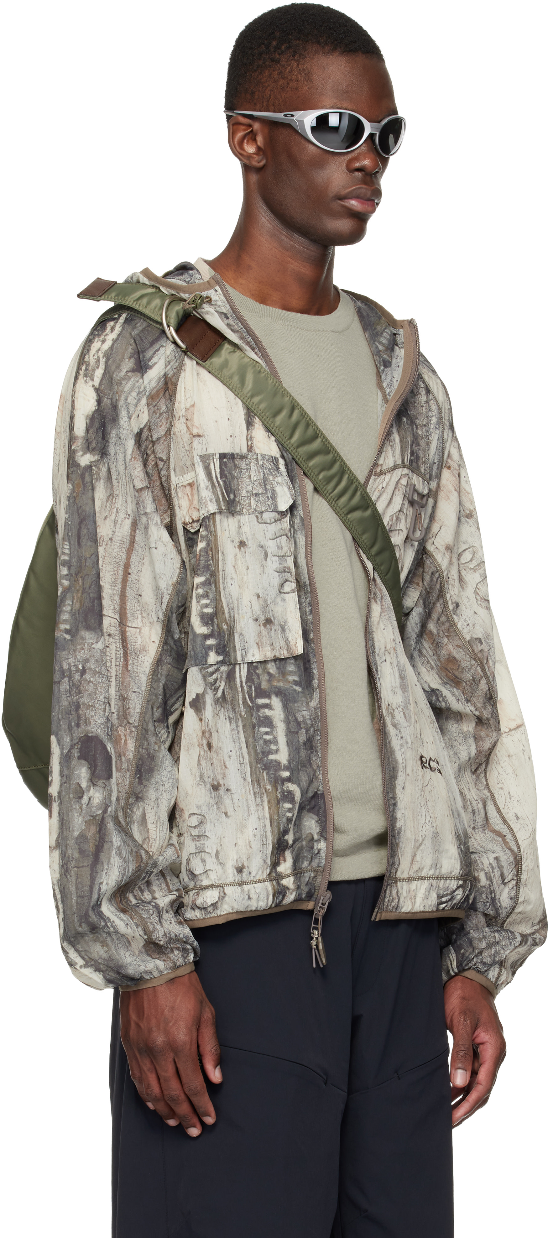 RCOS - Taupe Griffith NR.PA Running Jacket
