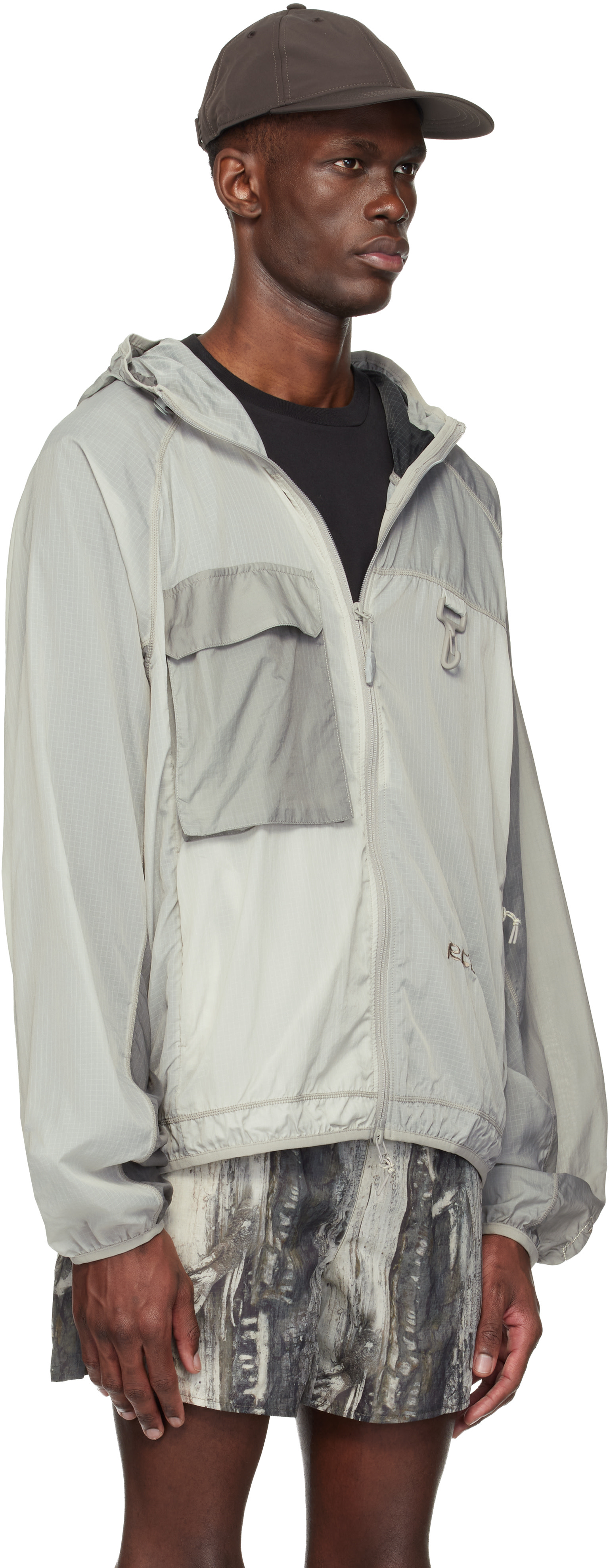 RCOS: Gray Griffith NR.PA Running Jacket | SSENSE
