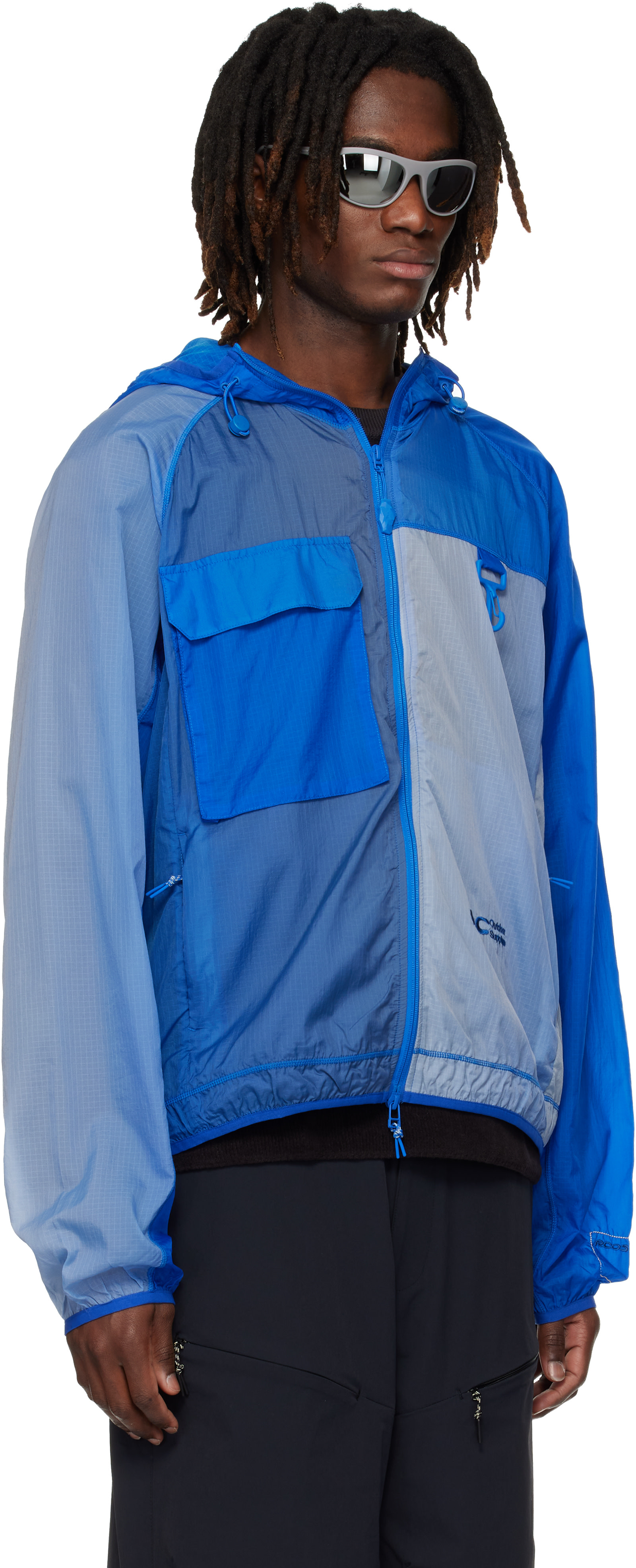 RCOS - Blouson de course Griffith bleu marine