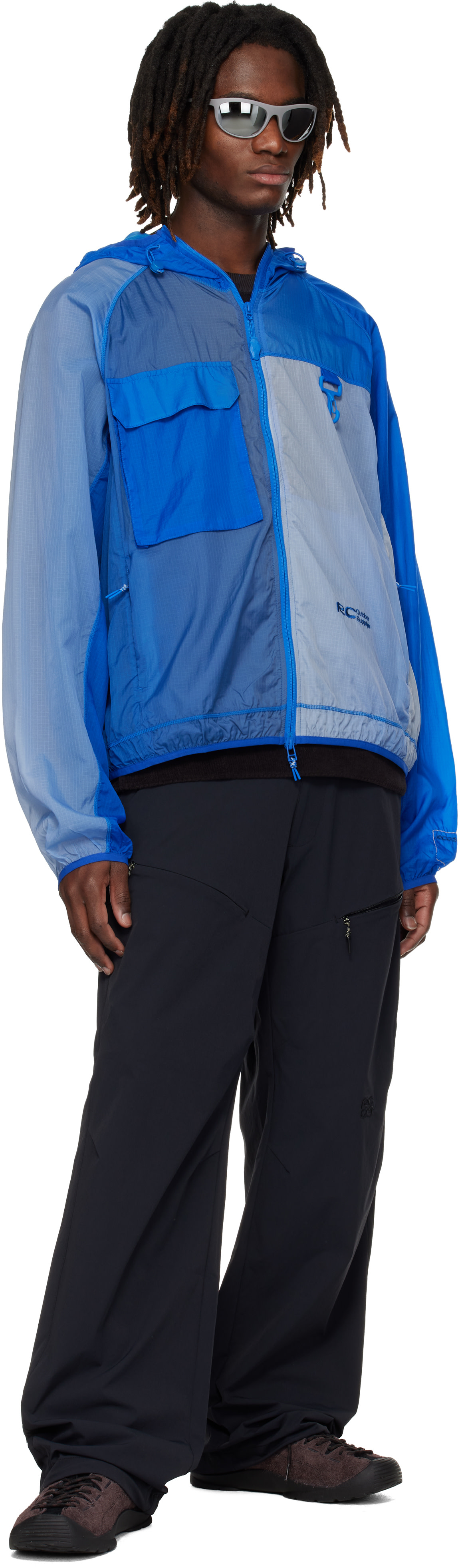 RCOS - Blouson de course Griffith bleu marine