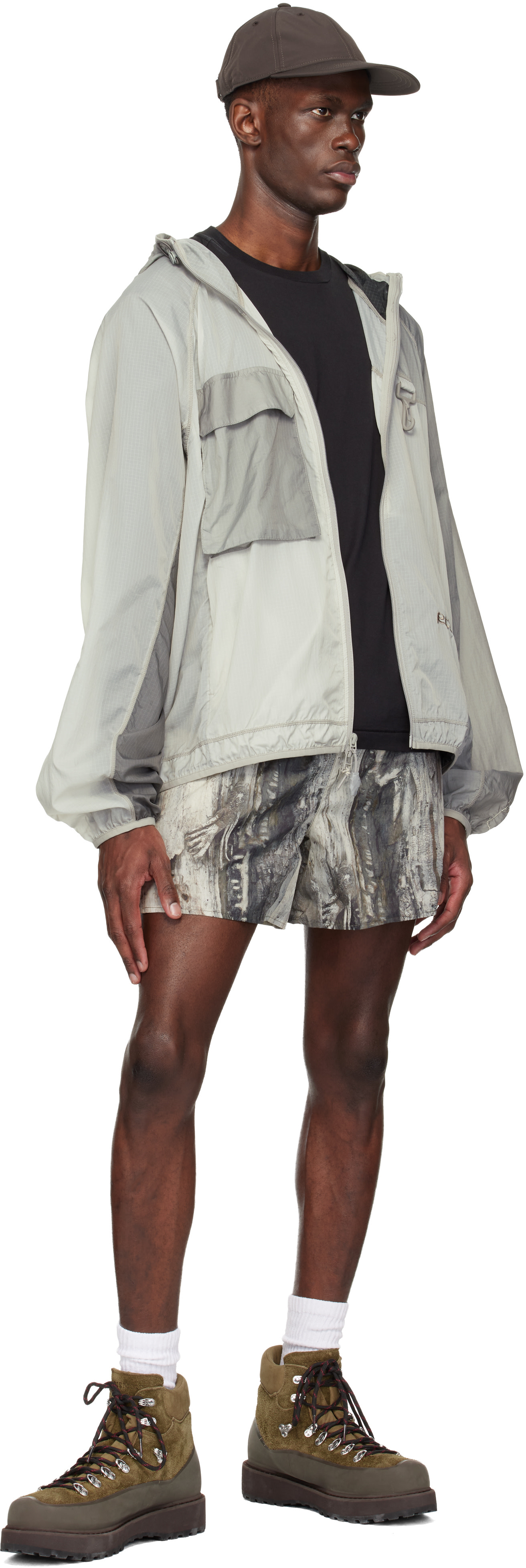 RCOS - Short de course Griffith taupe - NR