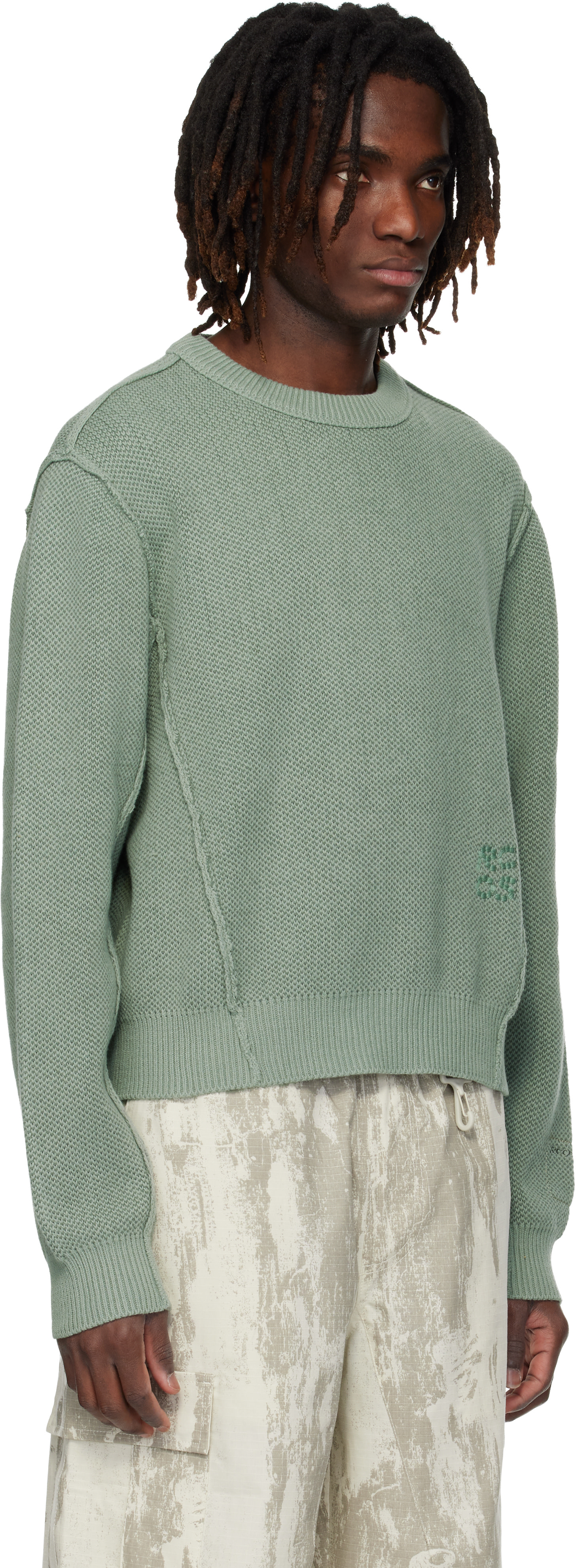 RCOS - Pull vert Sequoia en tricot