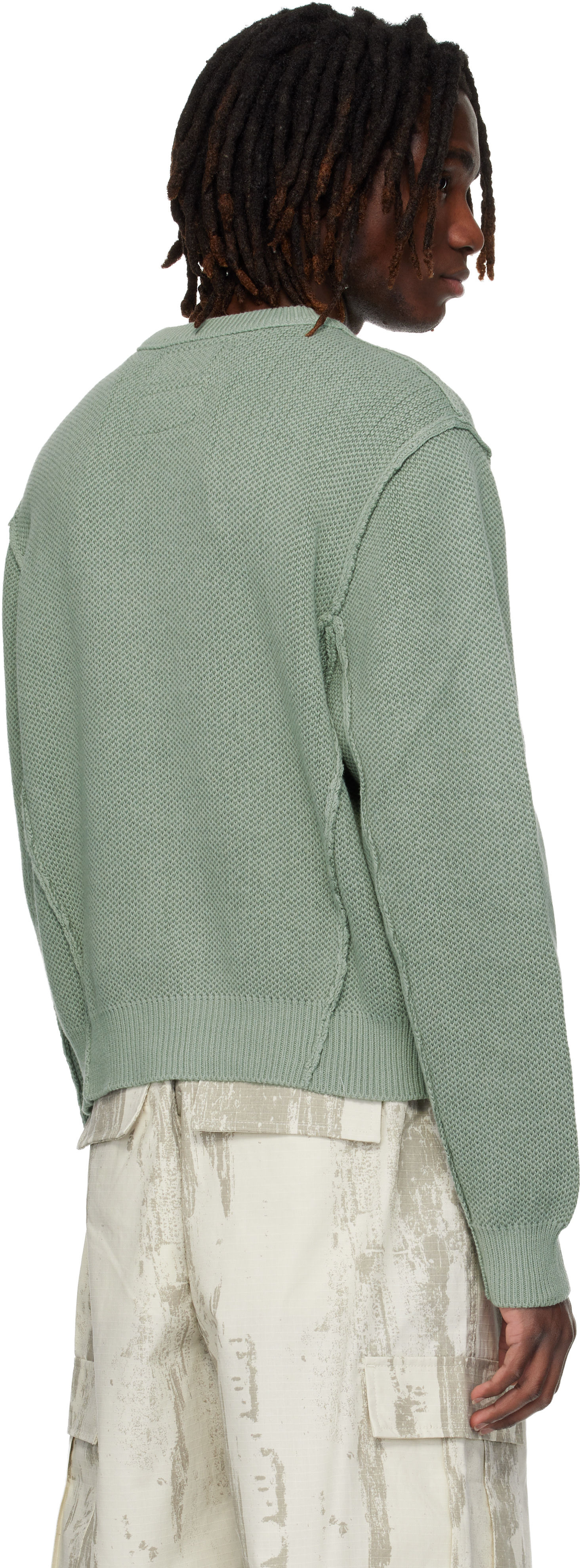 RCOS - Pull vert Sequoia en tricot