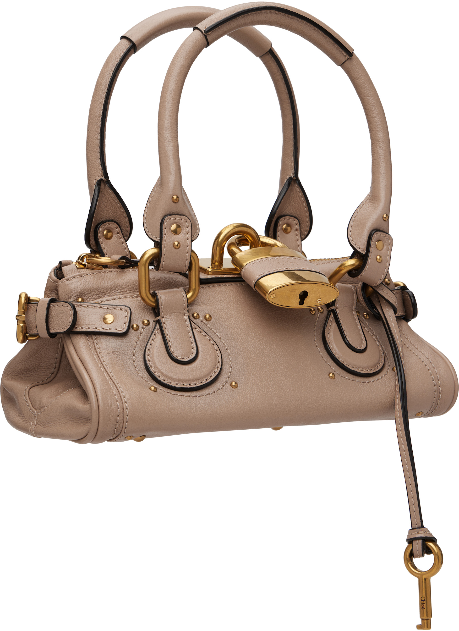 Chloé: Pink Small Paddington Bag | SSENSE