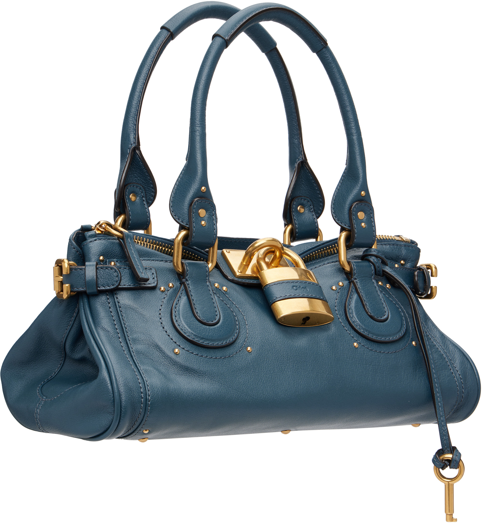 Chloé - Sac Paddington bleu