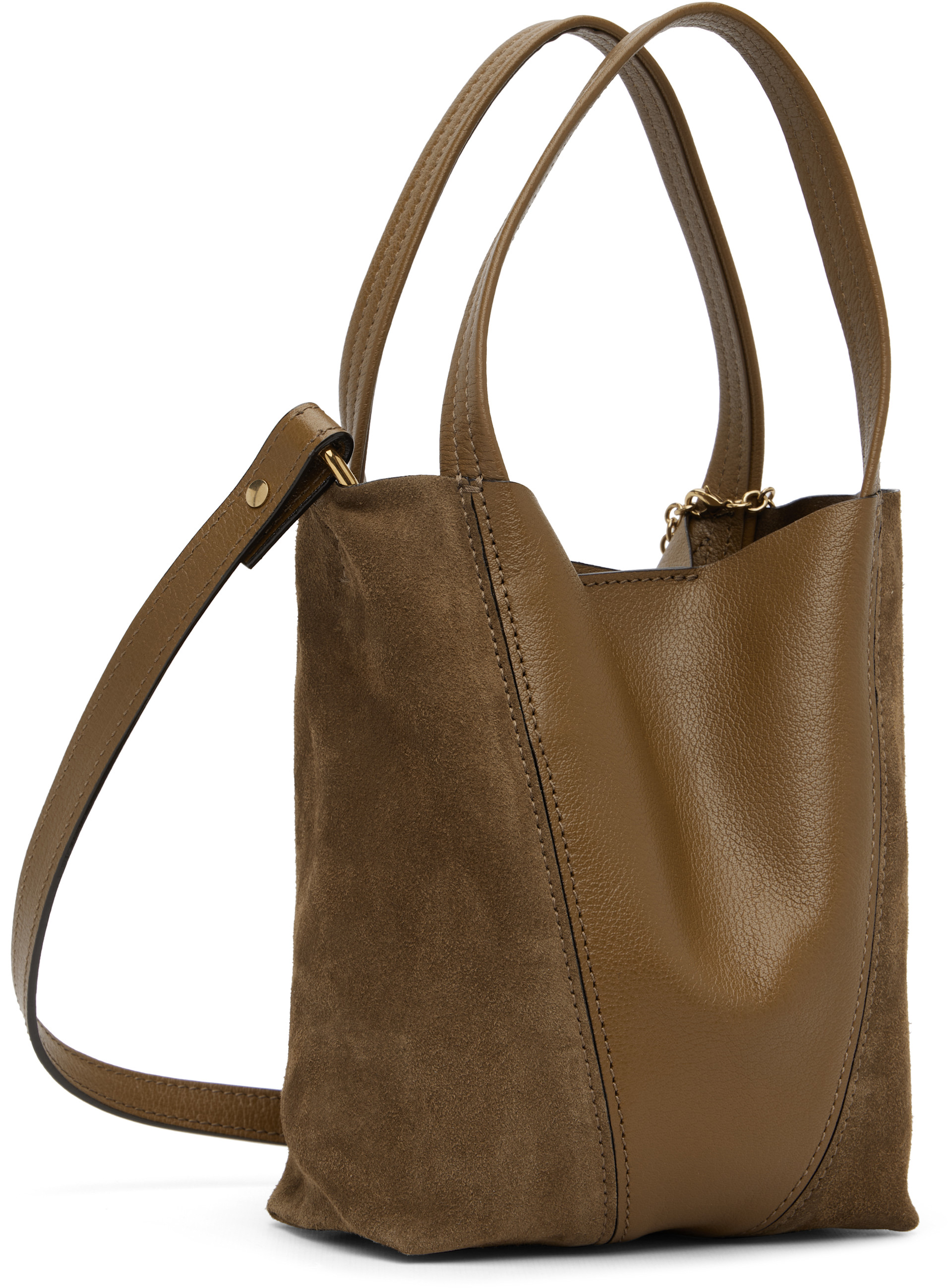 Chloé - ブラウン スモール 'Chloé' Spin トートバッグ