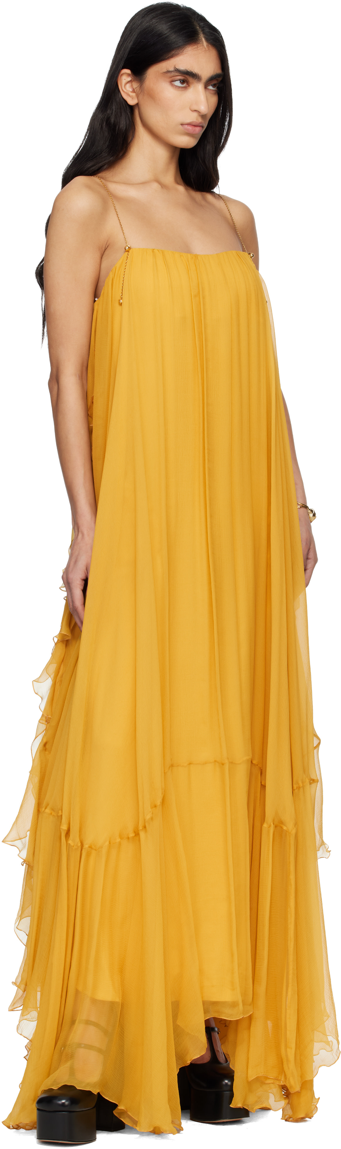 chloe silk dress Chlo-Silk mini Dress-Dresses