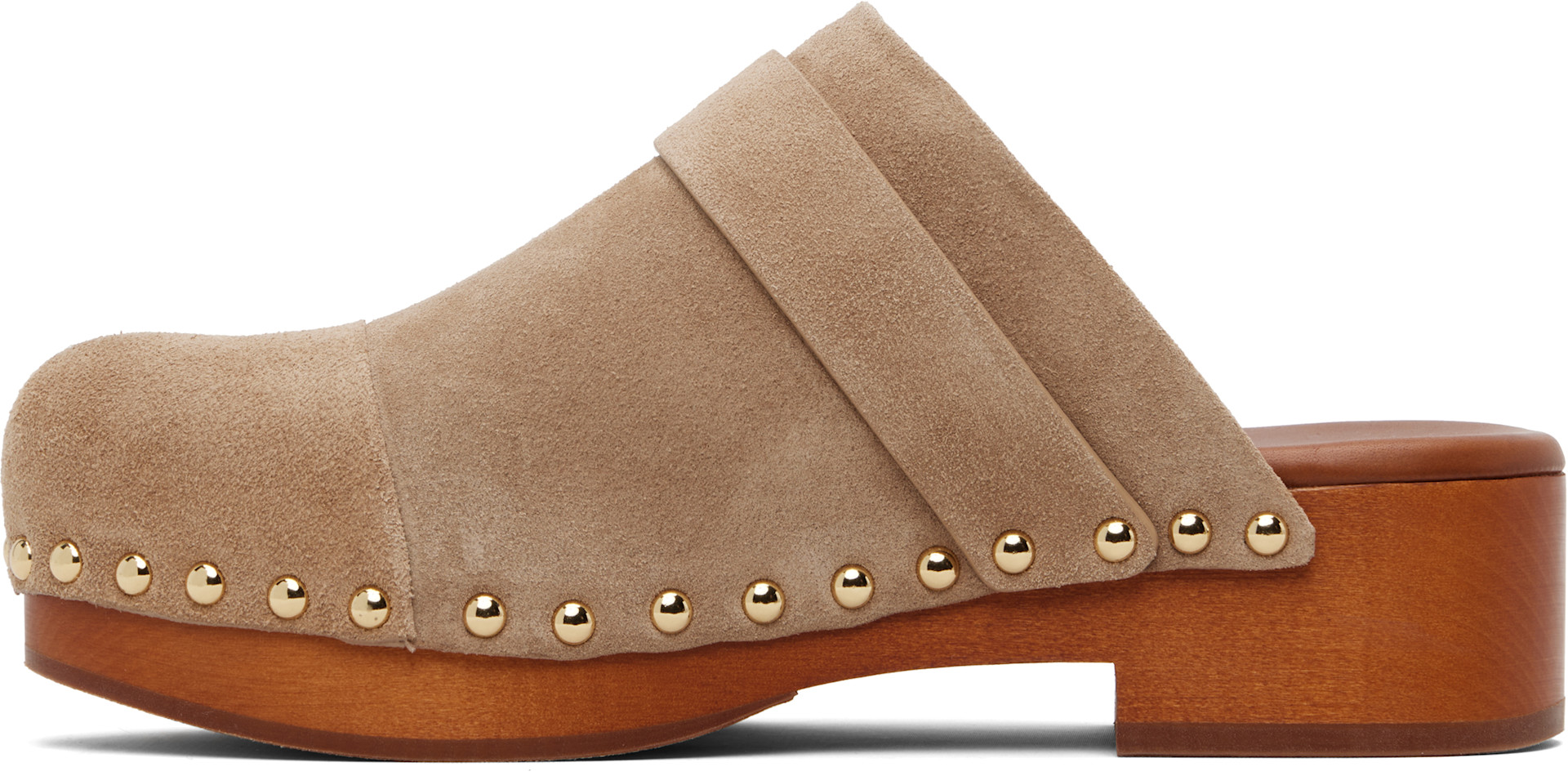 Chloé - トープ Jeannette クロッグ