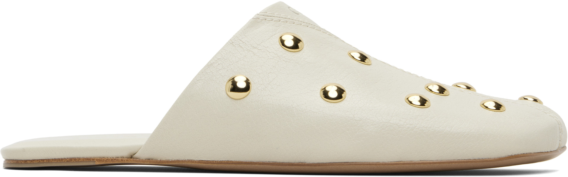 Chloé - Mules Rita blanc cassé
