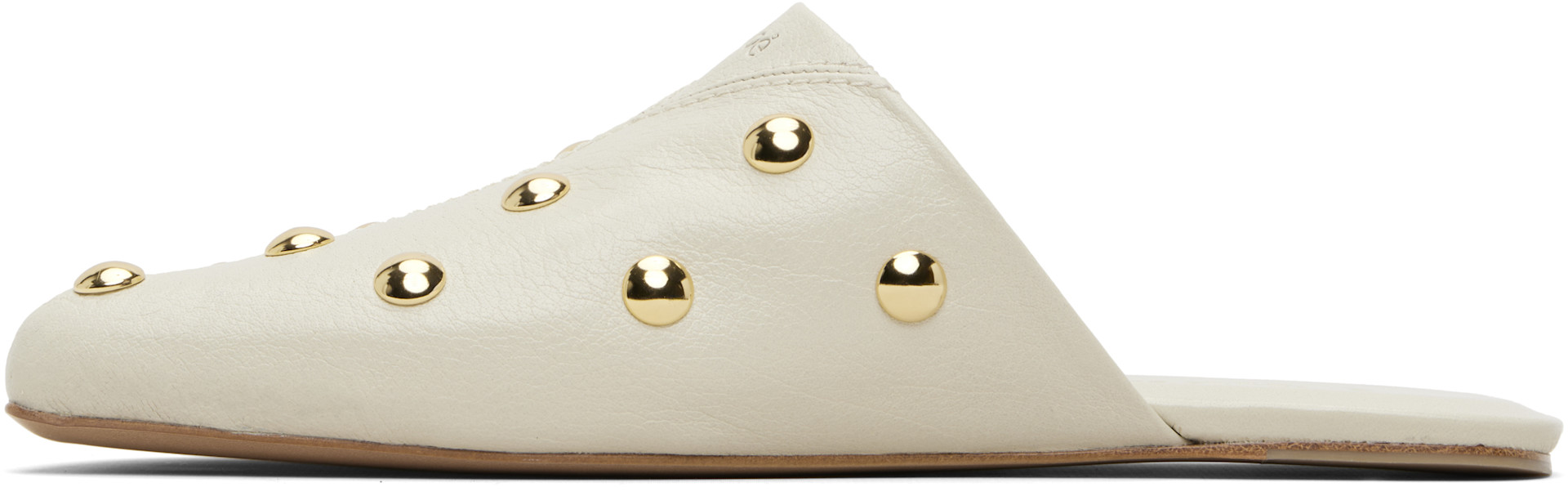 Chloé - Mules Rita blanc cassé