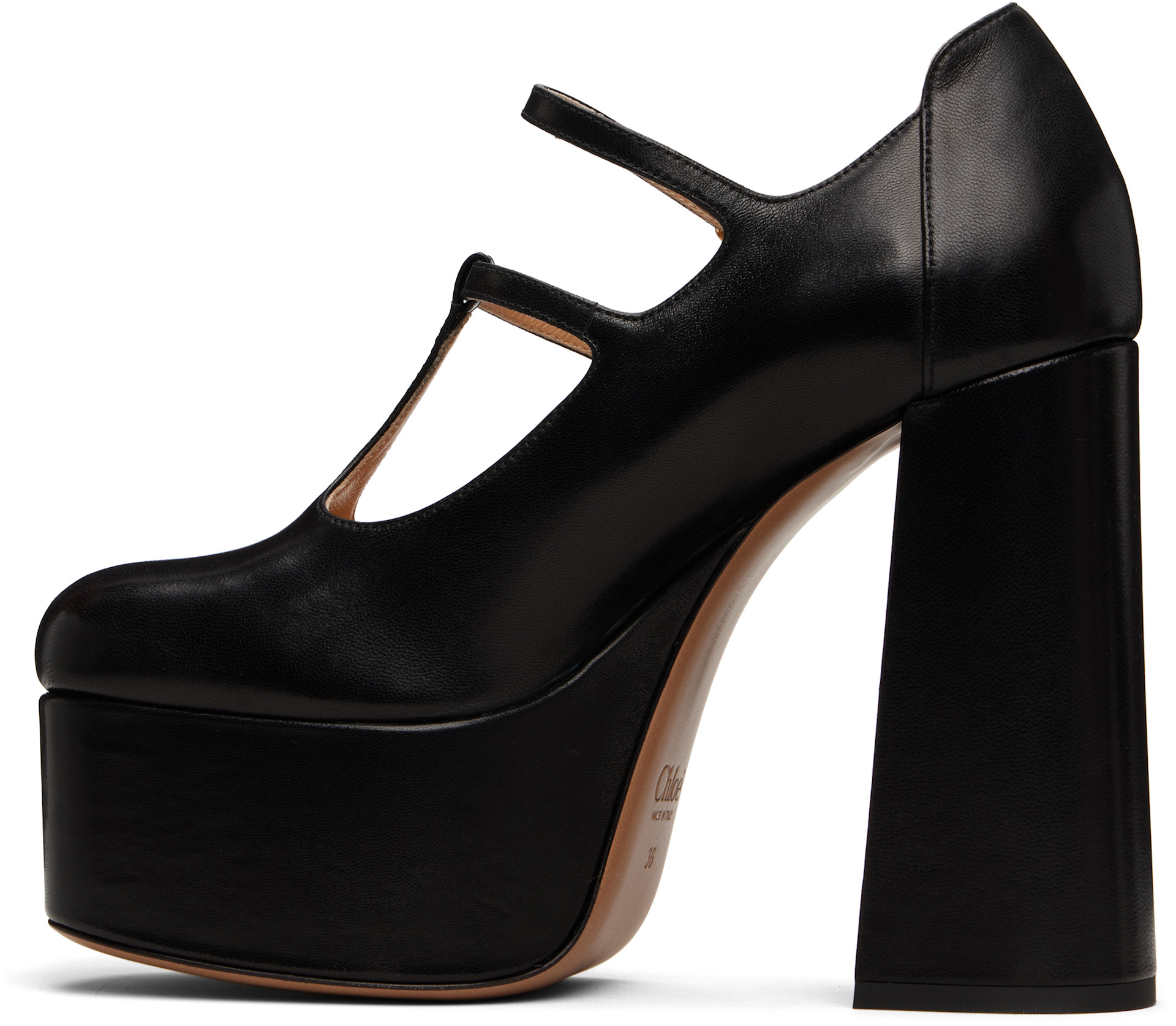 Chloé - Chaussures à talon Loti noires