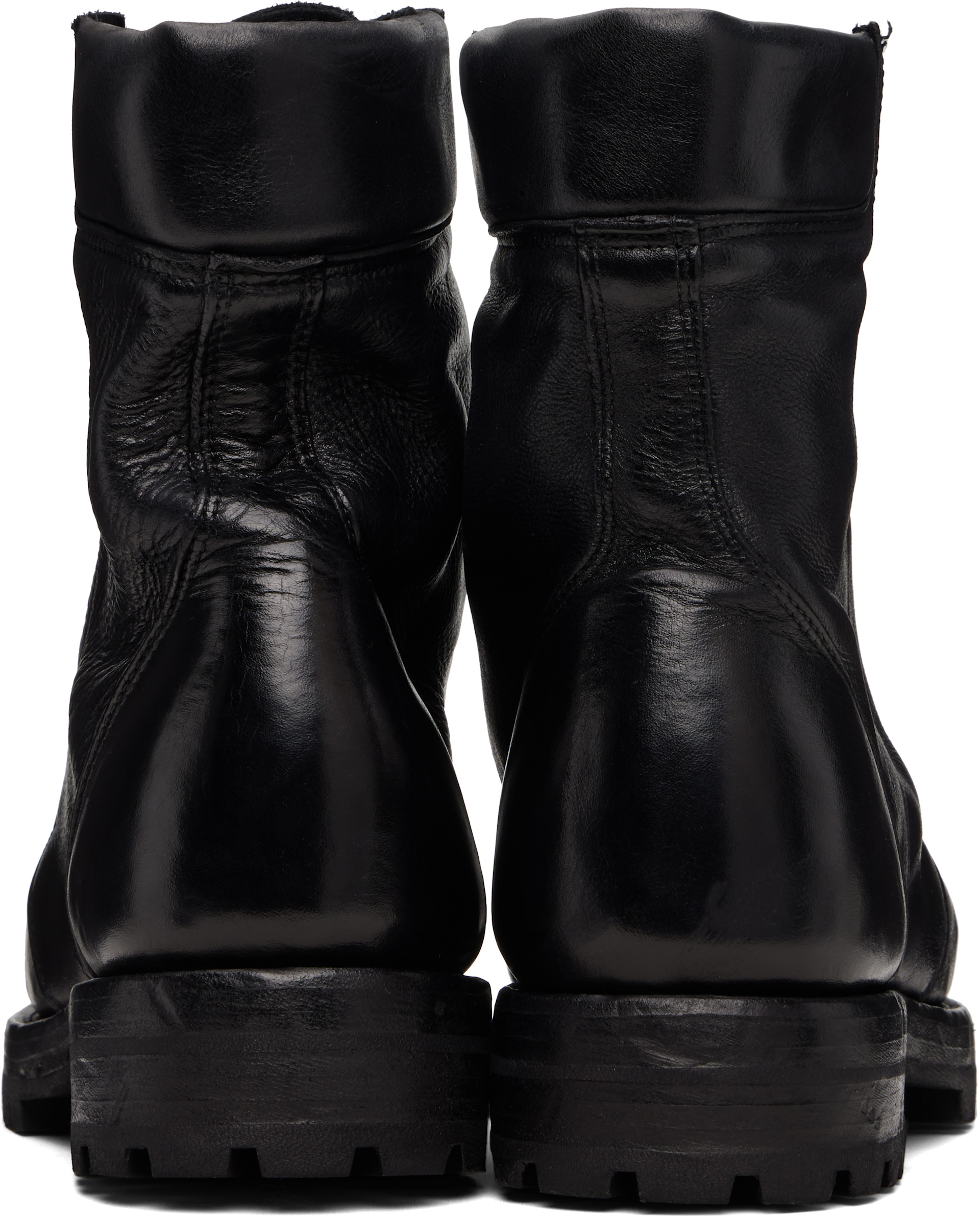 ALEXANDER DIGENOVA: Black Moan V02 Boots | SSENSE Austria