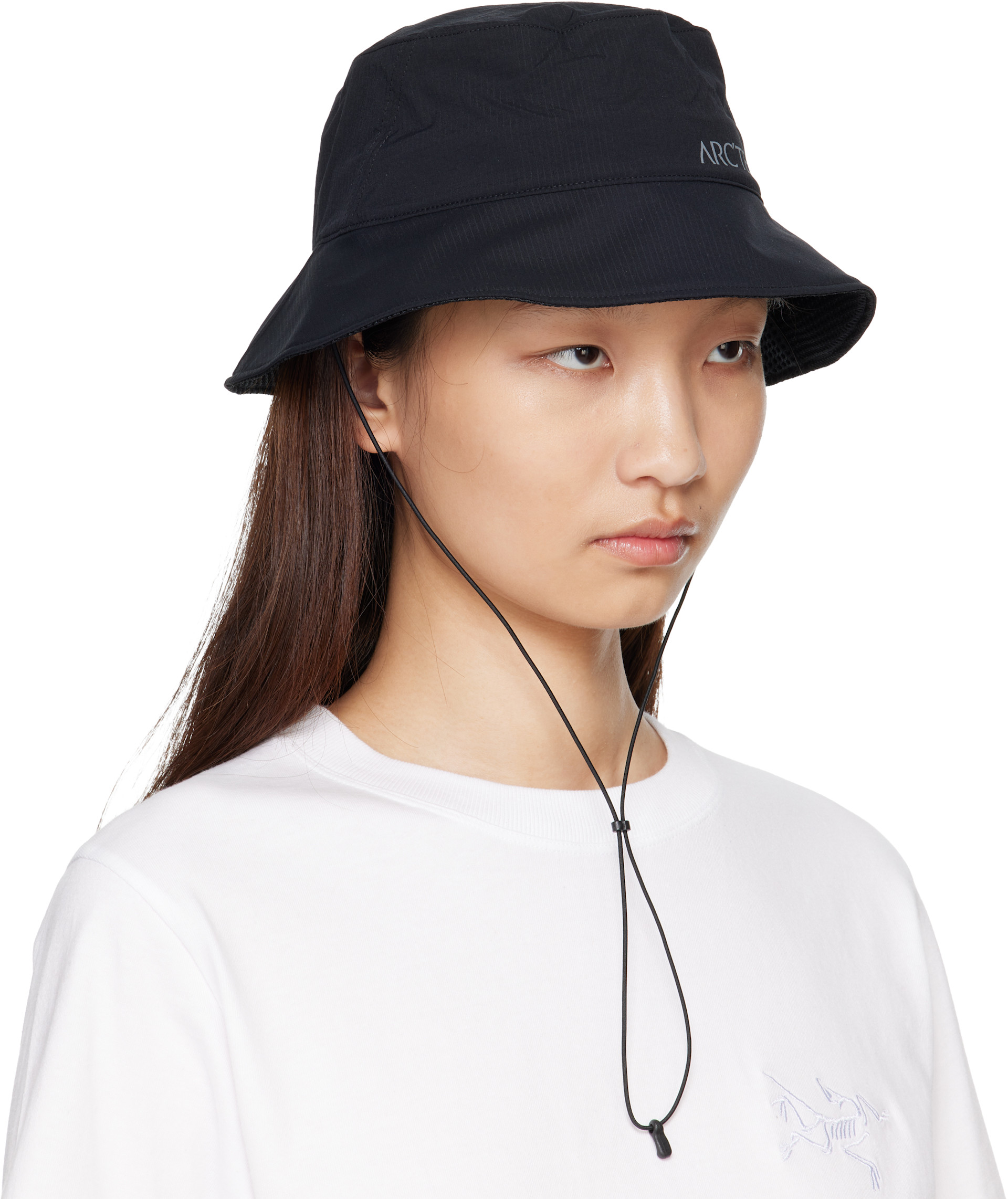 Arc'teryx: Black Sinsolo Bucket Hat | SSENSE Canada