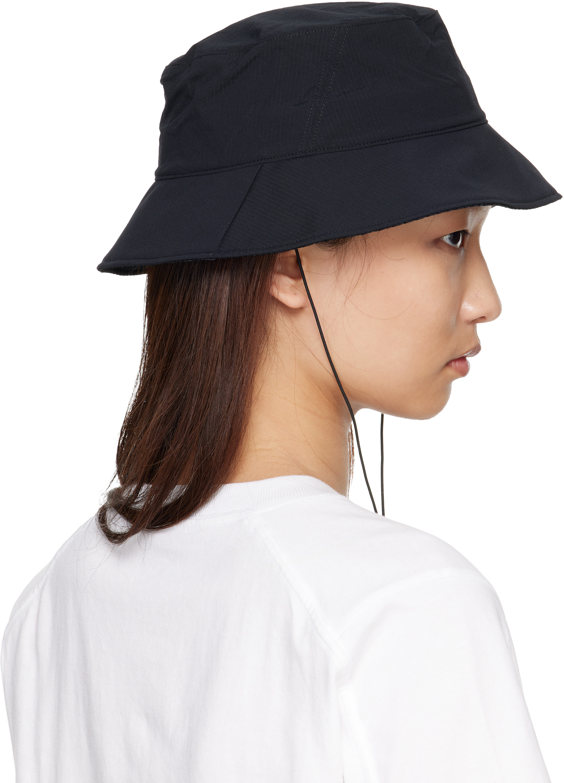 Arc'teryx: Black Sinsolo Bucket Hat | SSENSE Canada