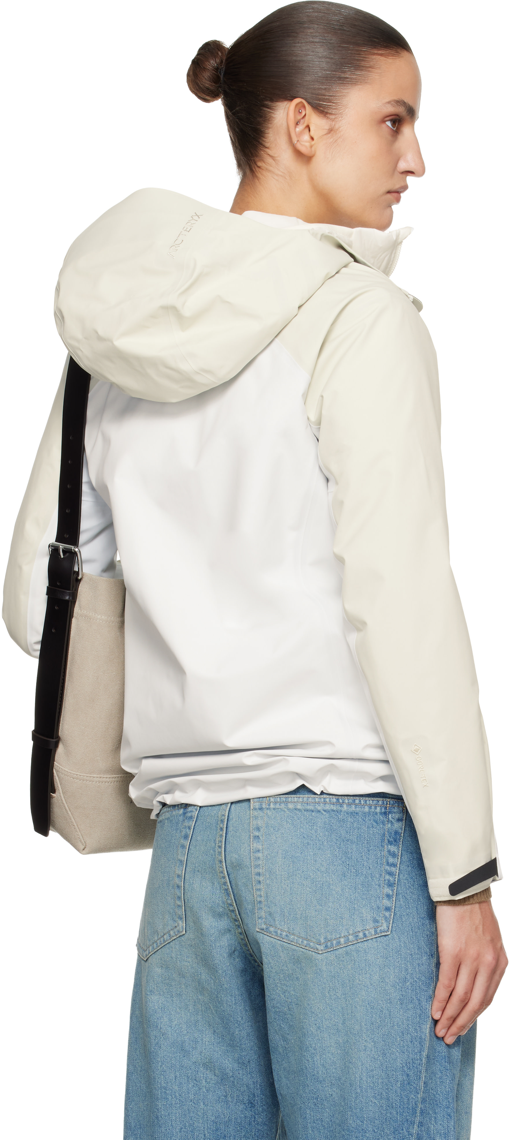 Arc'teryx - Blouson Beta blanc cassé