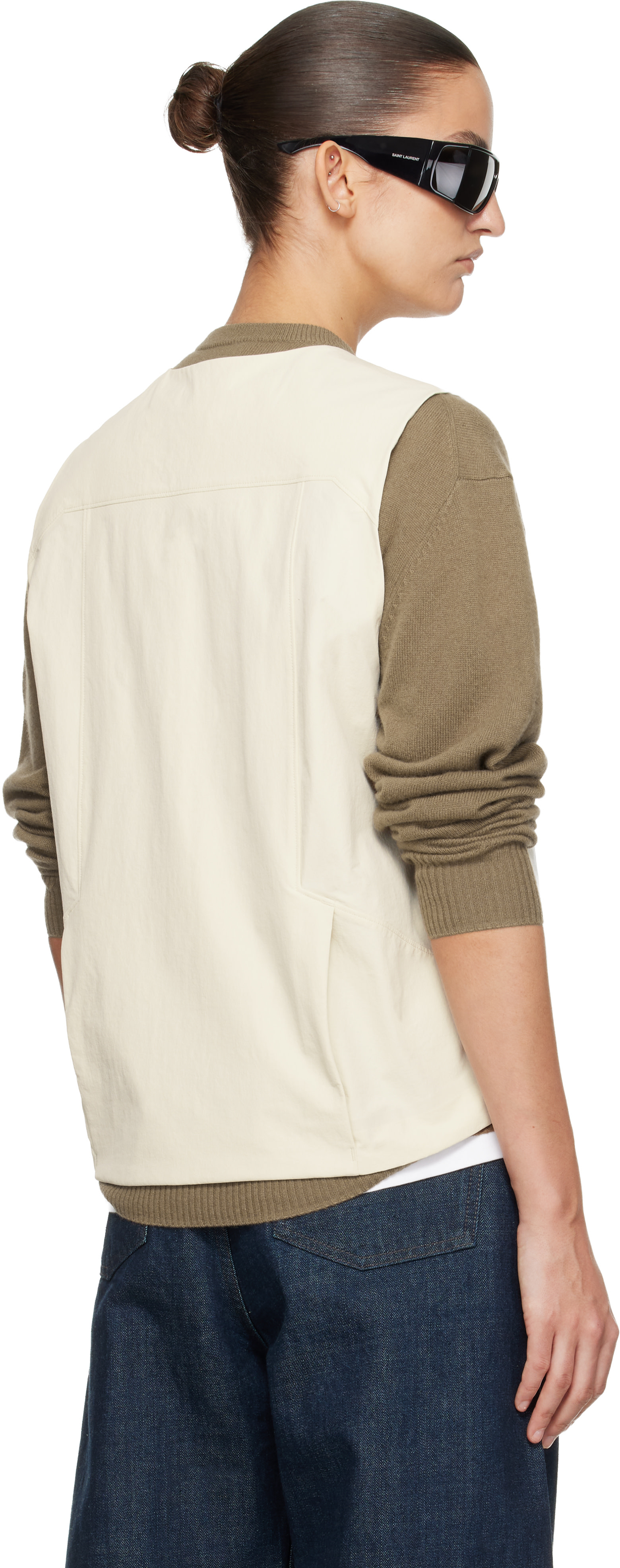 Arc'teryx - Veste utilitaire Sonii blanc cassé