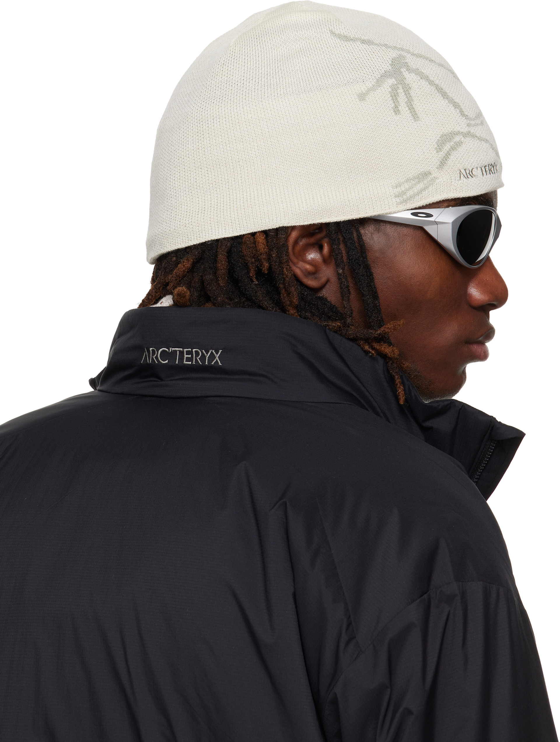 Arc'teryx - Bonnet Bird Head blanc cassé