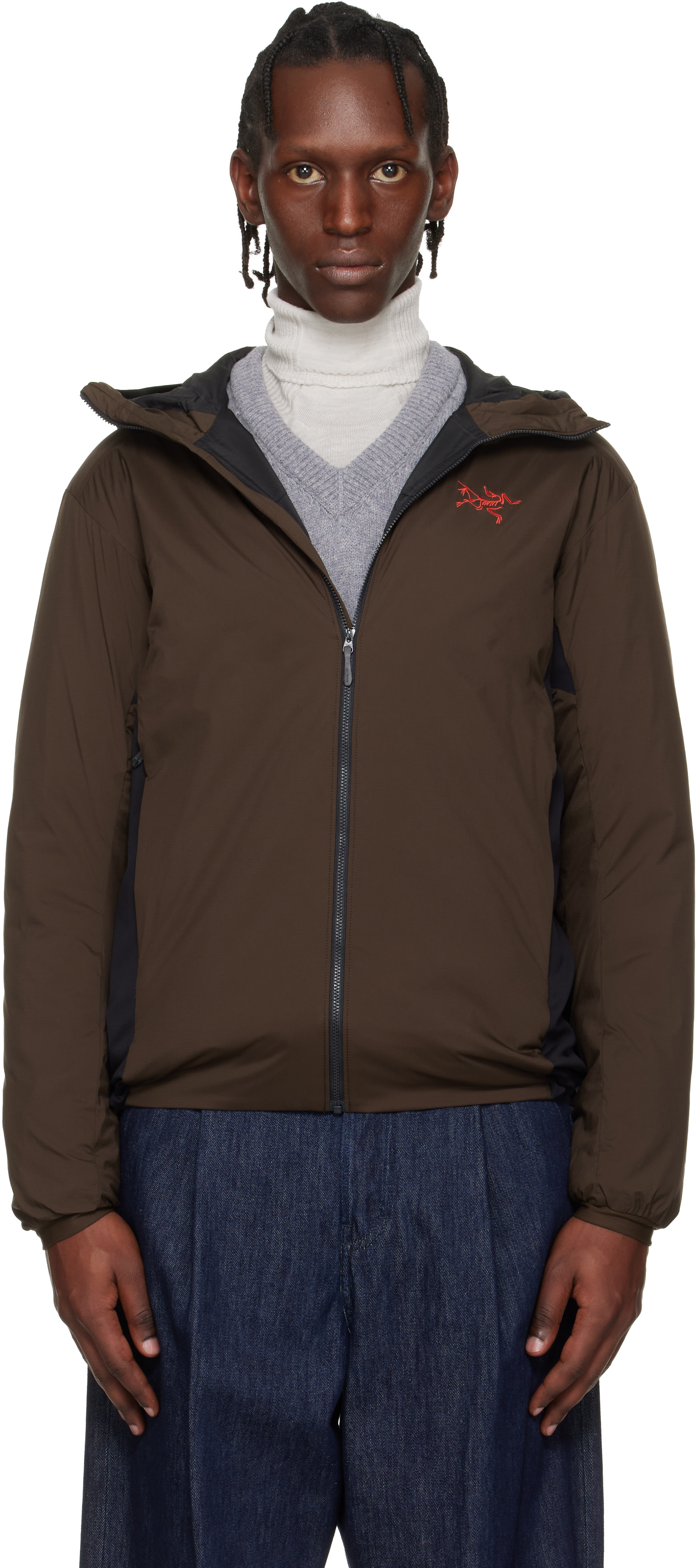 Arc'teryx: Brown Atom Hoody Jacket | SSENSE Canada