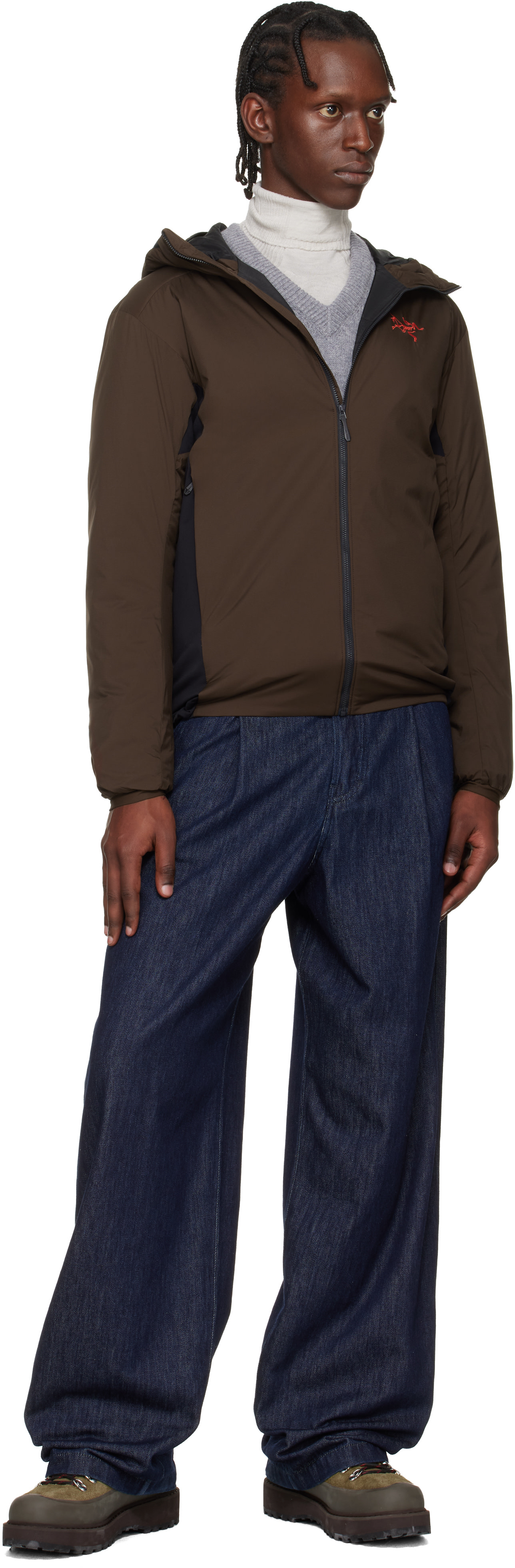 Arc'teryx: Brown Atom Hoody Jacket | SSENSE Canada