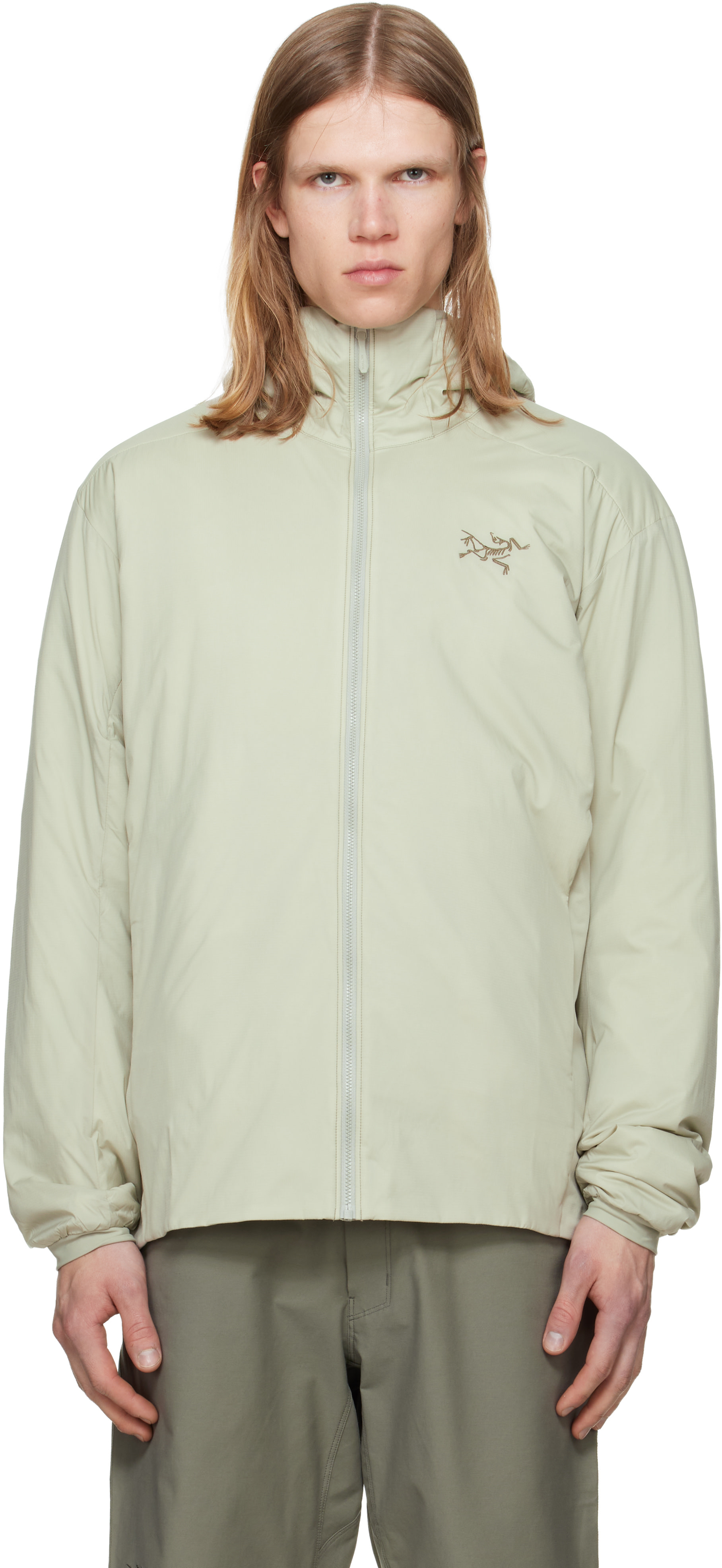 Arc'teryx - Blouson Atom vert à capuche