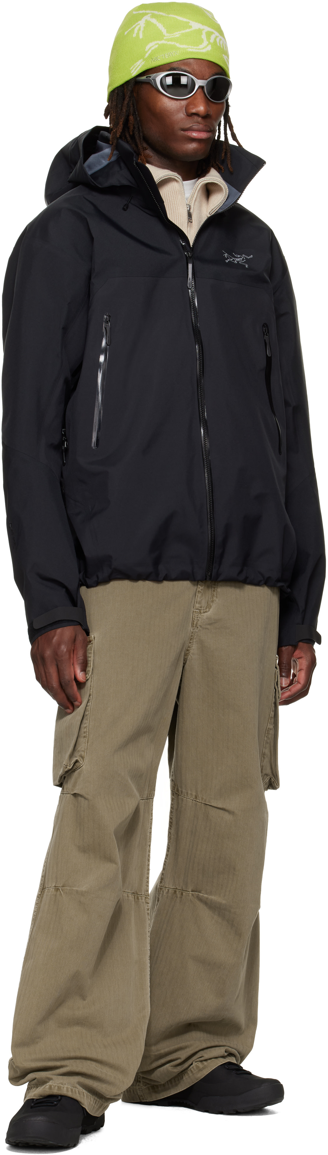 Arc'teryx: ブラック Beta AR ジャケット | SSENSE 日本