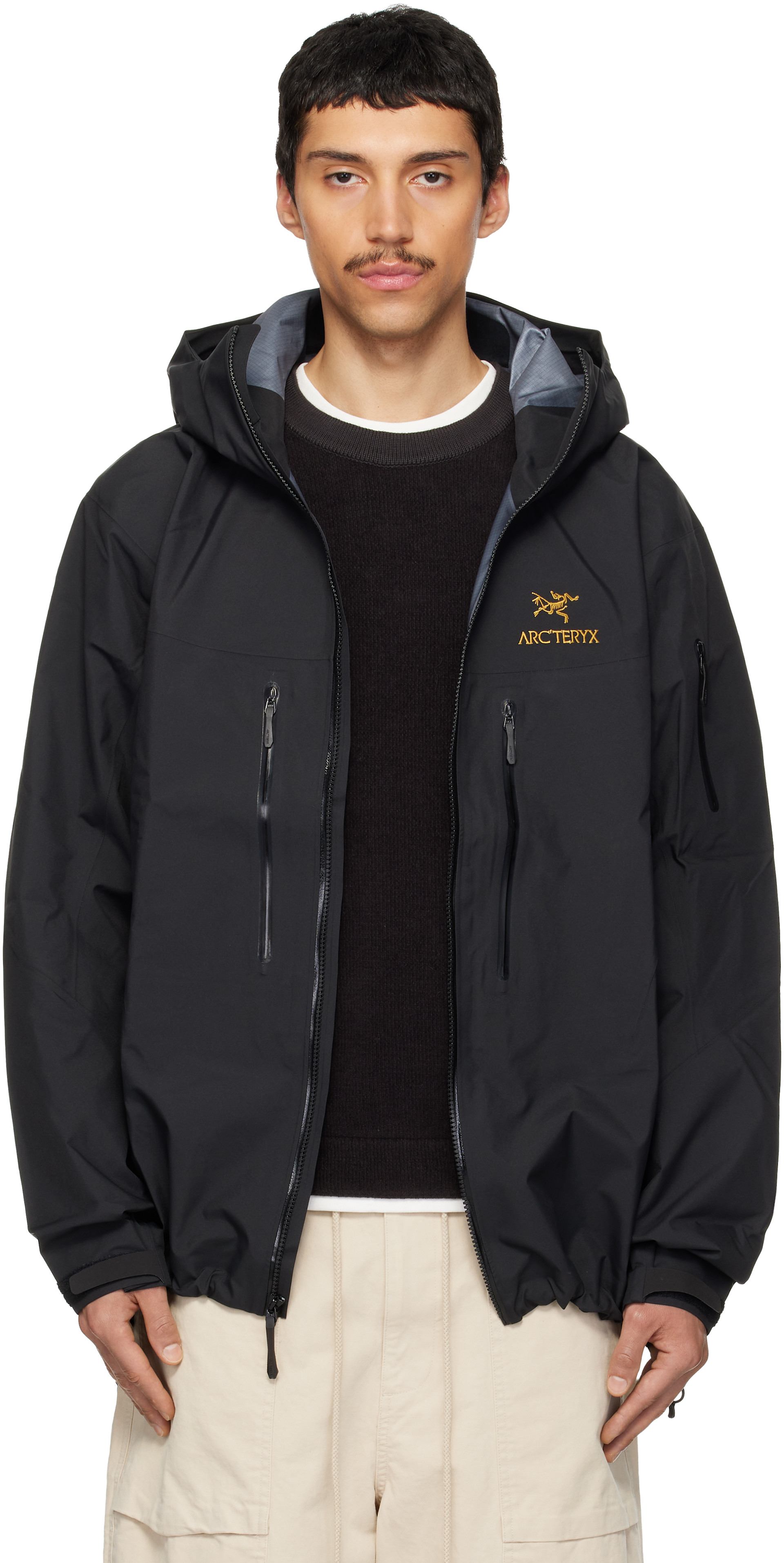 Arc'teryx - ブラック Alpha SV ジャケット