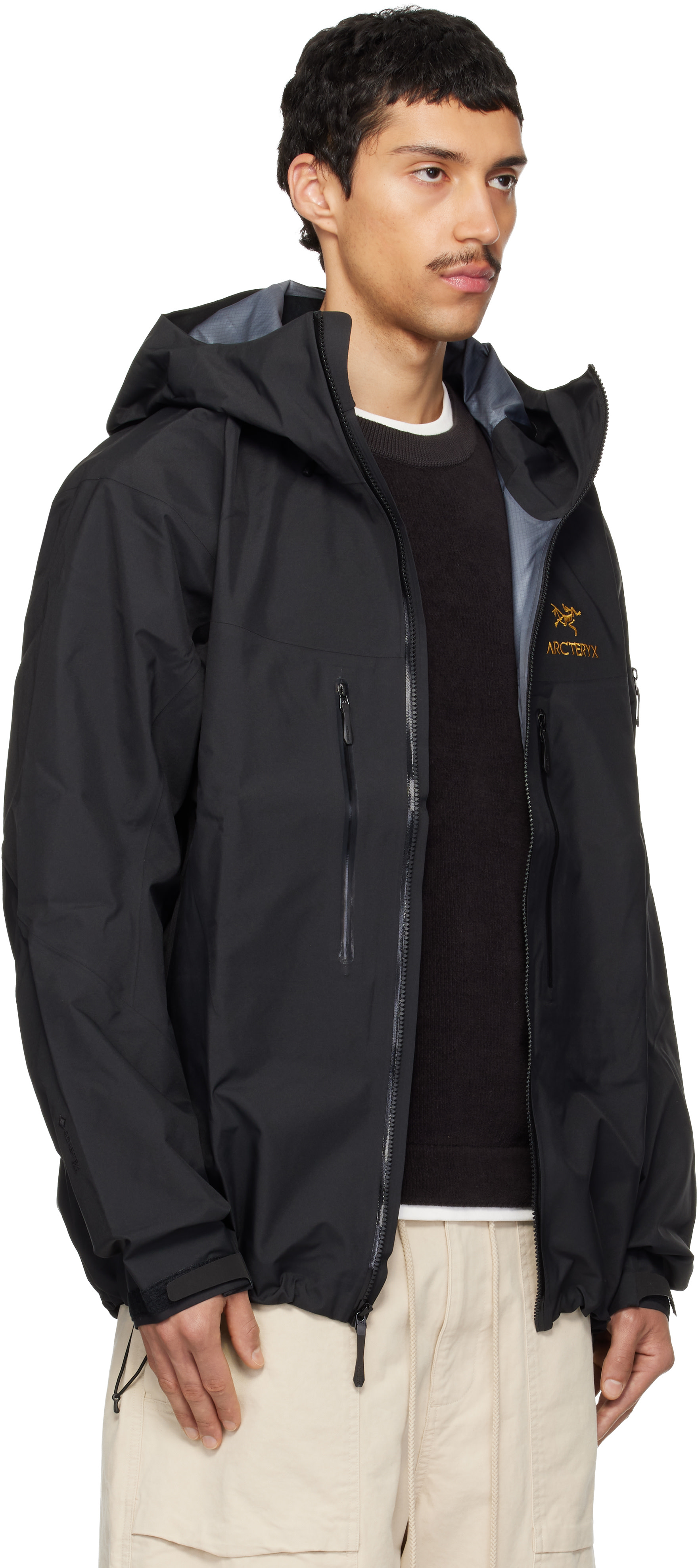Arc'teryx - ブラック Alpha SV ジャケット