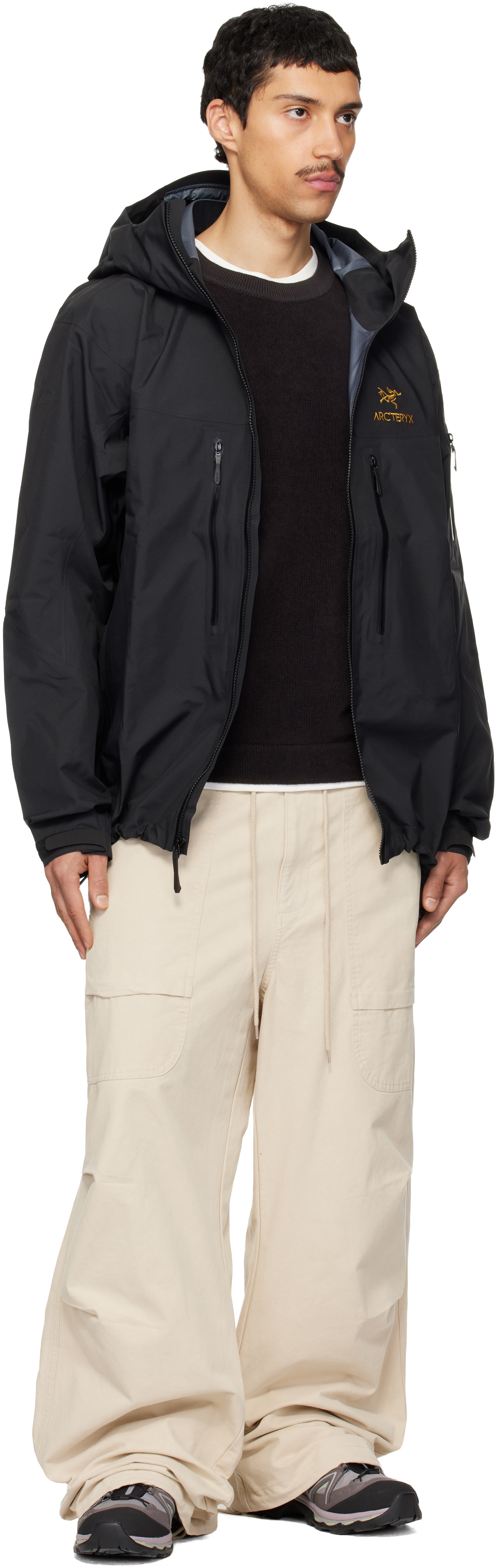 Arc'teryx - ブラック Alpha SV ジャケット