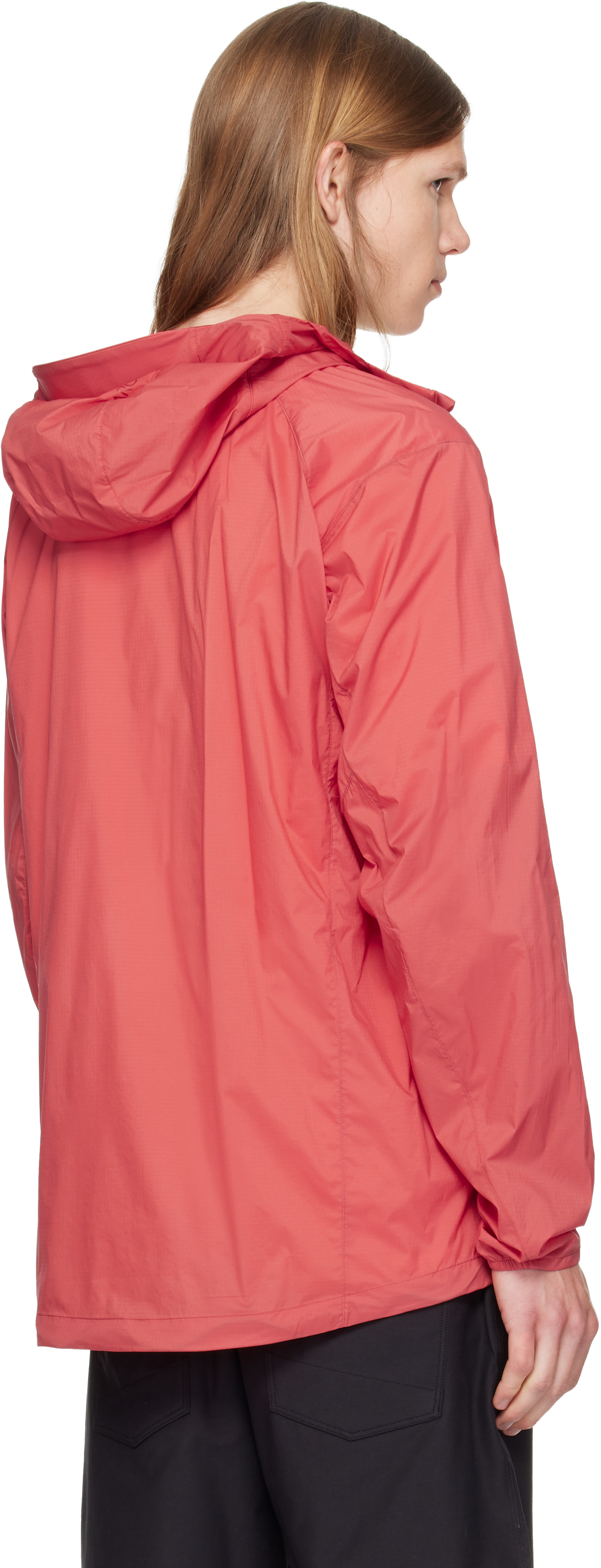 Arc'teryx - Blouson Squamish rouge à capuche