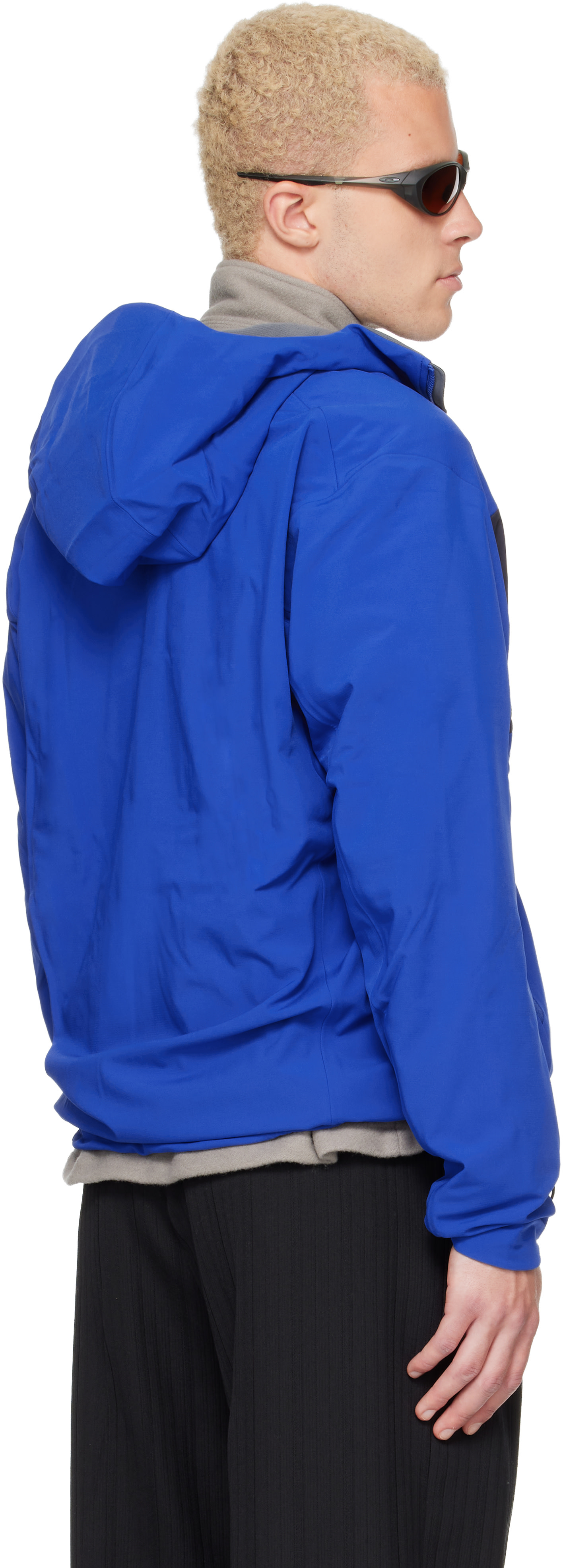 Arc'teryx - Blouson Gamma MX bleu à capuche