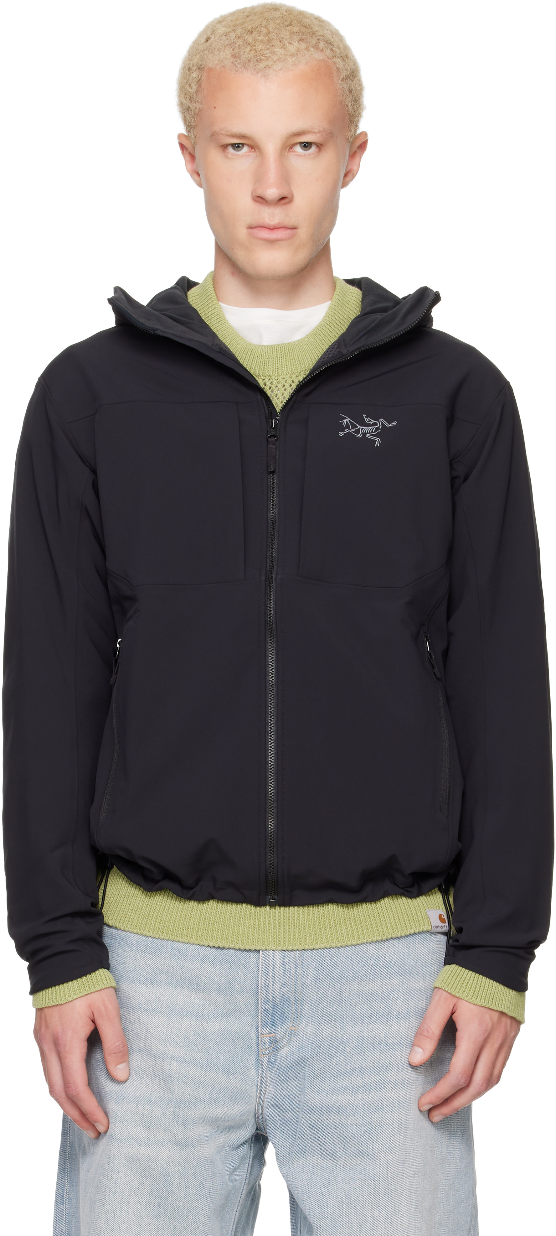Arc'teryx: Black Gamma MX Hoody Jacket | SSENSE Canada