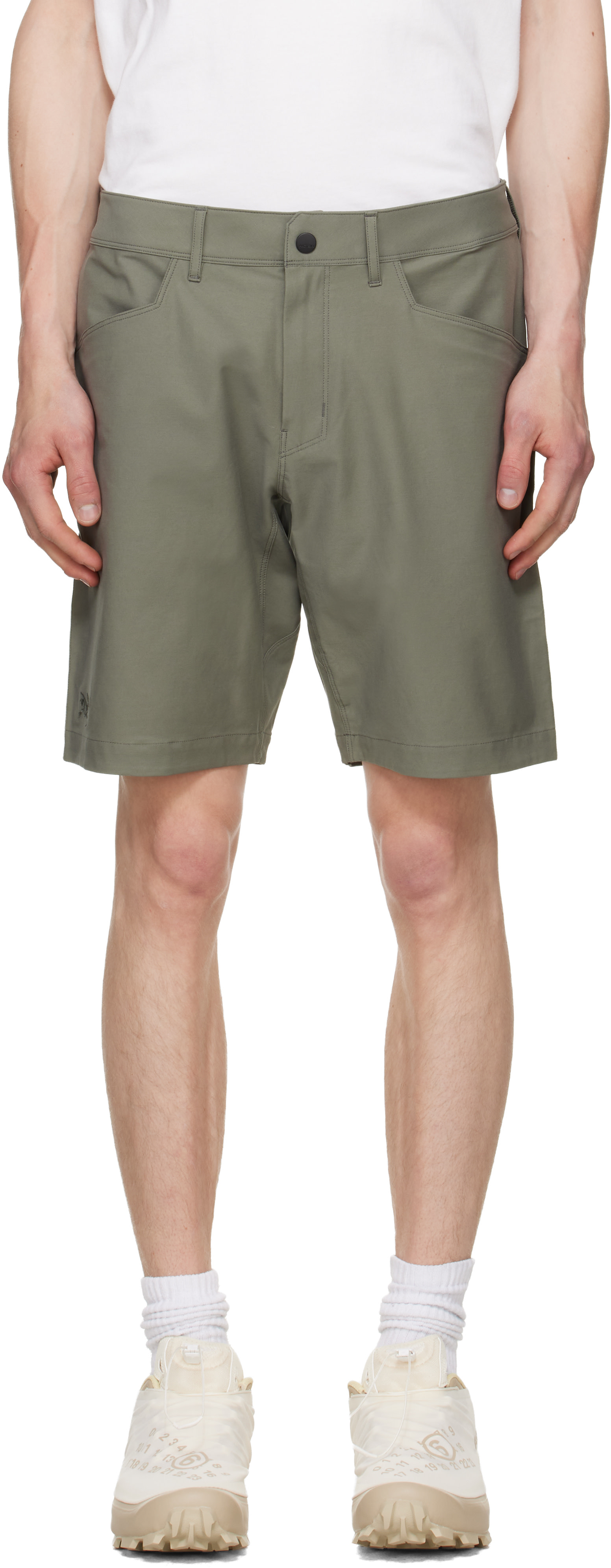 Arc'teryx - Short Kragg vert en coton