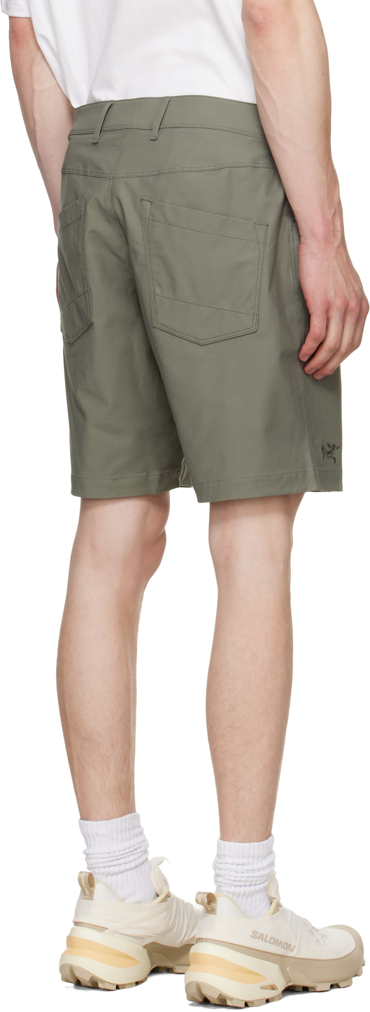 Arc'teryx - Short Kragg vert en coton