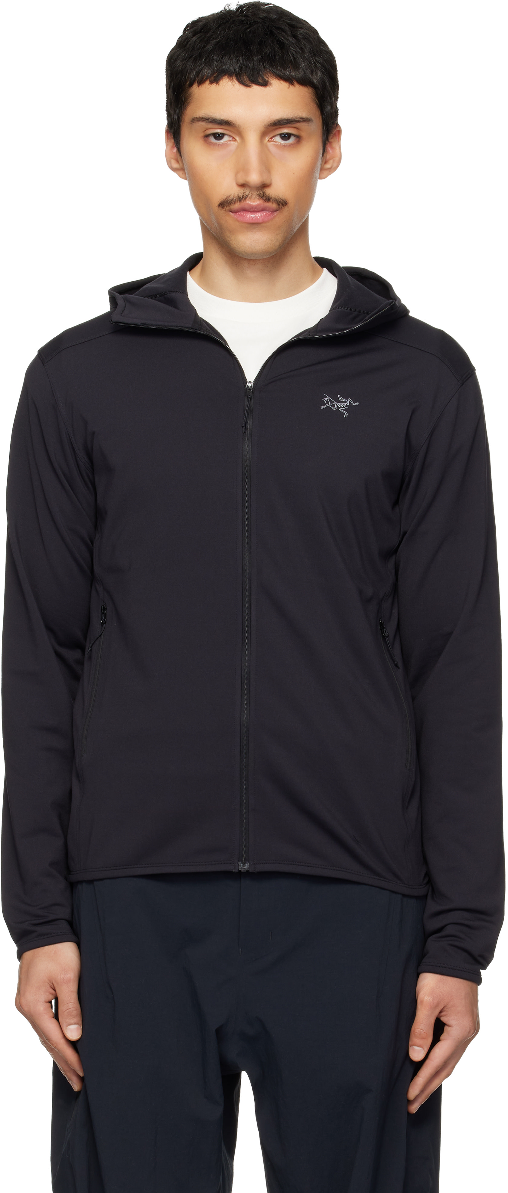 Arc'teryx - Pull à capuche léger Kyanite noir