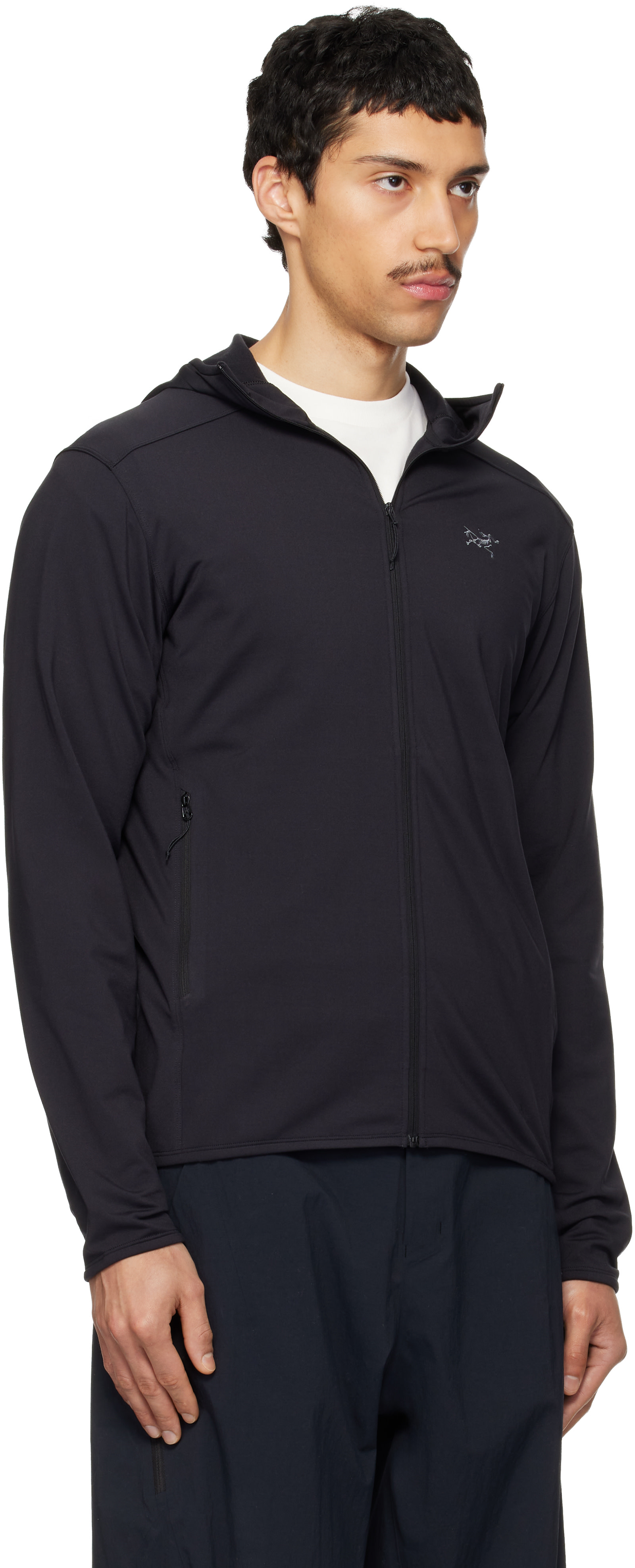 Arc'teryx - Pull à capuche léger Kyanite noir