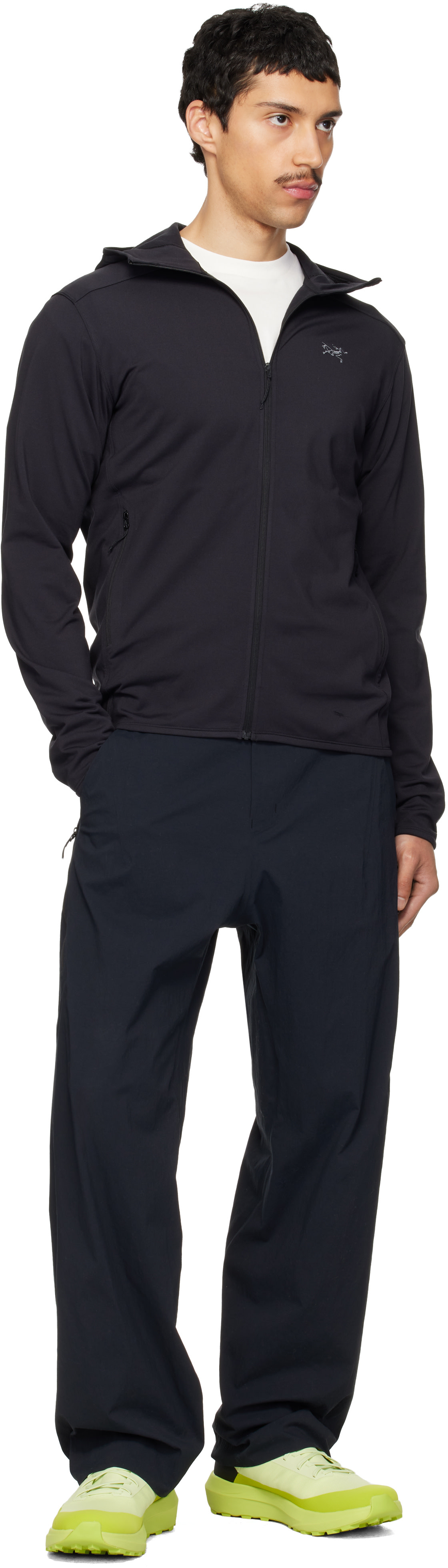 Arc'teryx - Pull à capuche léger Kyanite noir