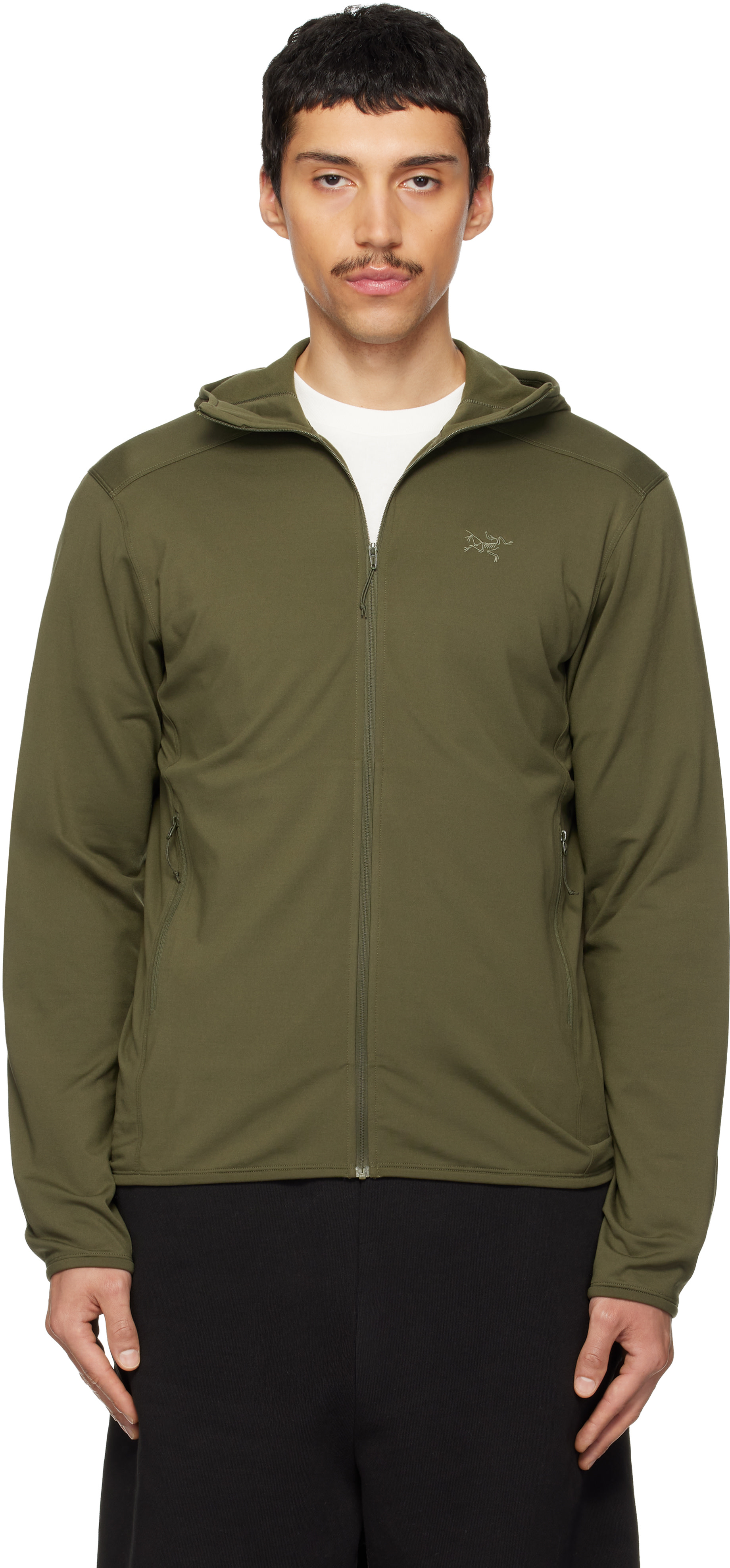 Arc'teryx - Pull à capuche léger Kyanite vert