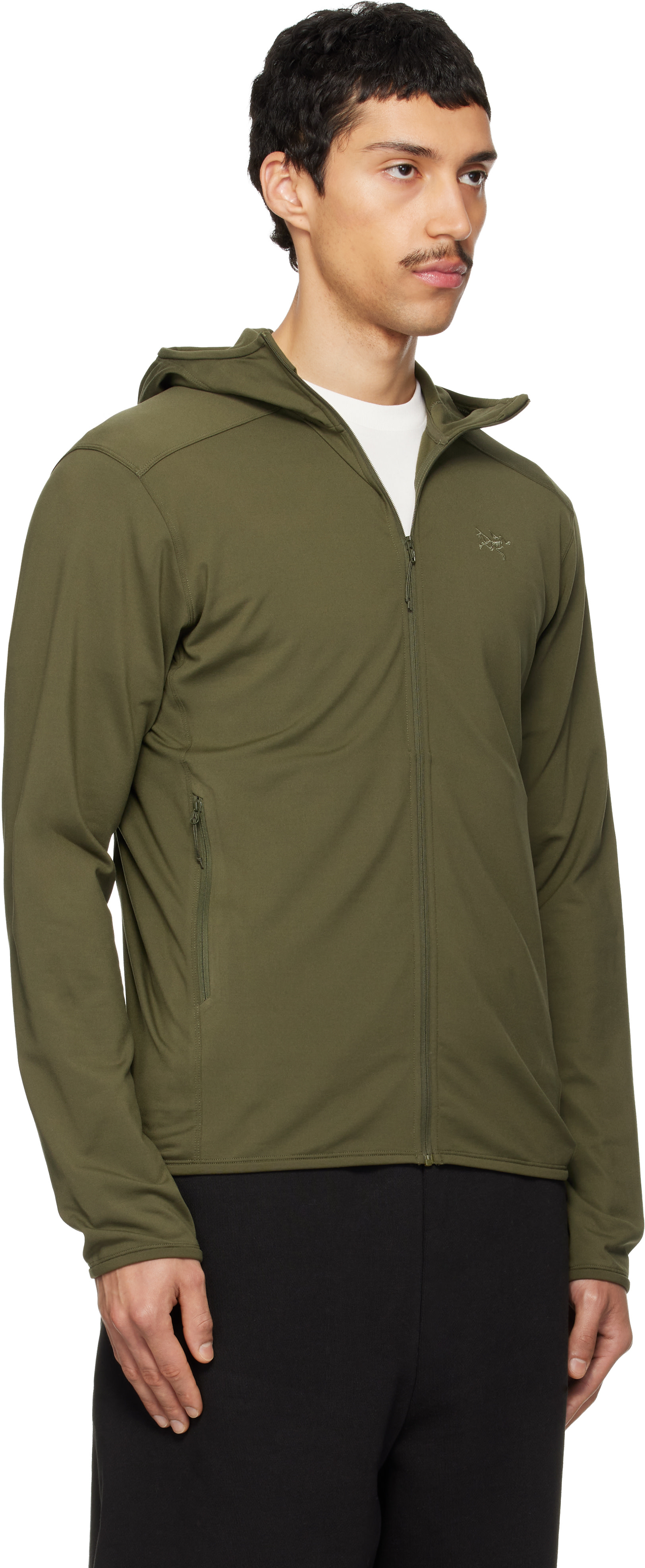 Arc'teryx - Pull à capuche léger Kyanite vert