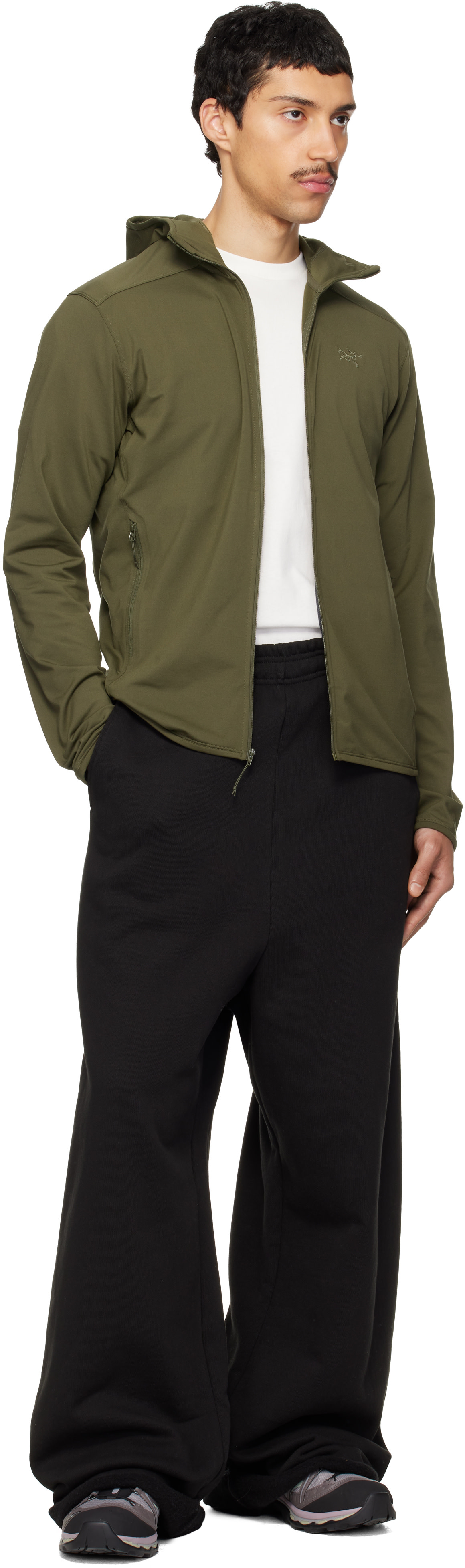 Arc'teryx - Pull à capuche léger Kyanite vert