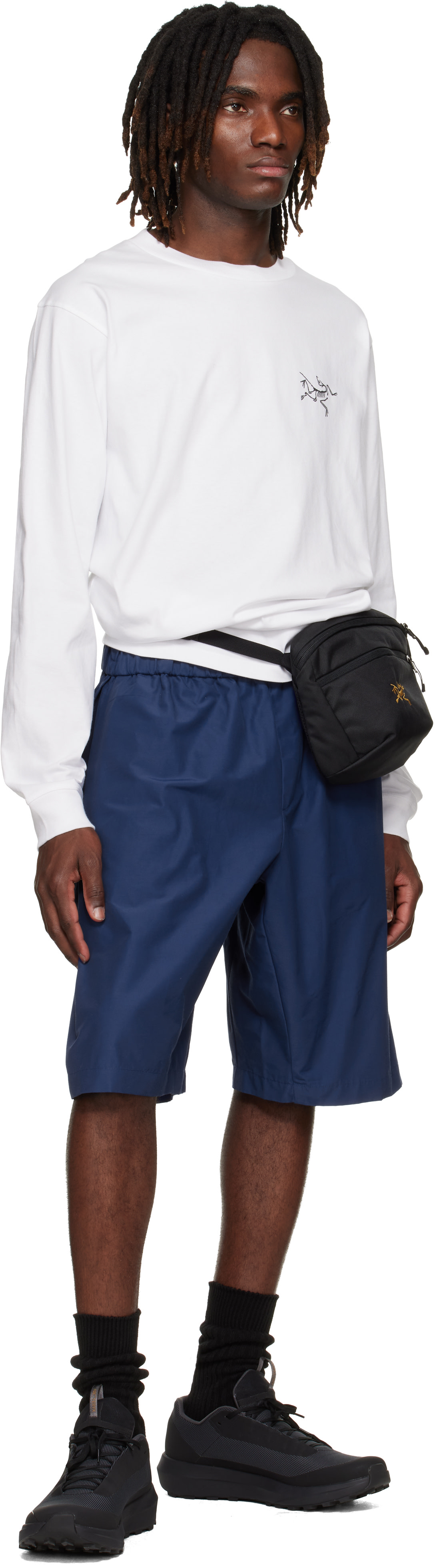 Arc'teryx: ホワイト Kragg コットン 長袖Tシャツ | SSENSE 日本