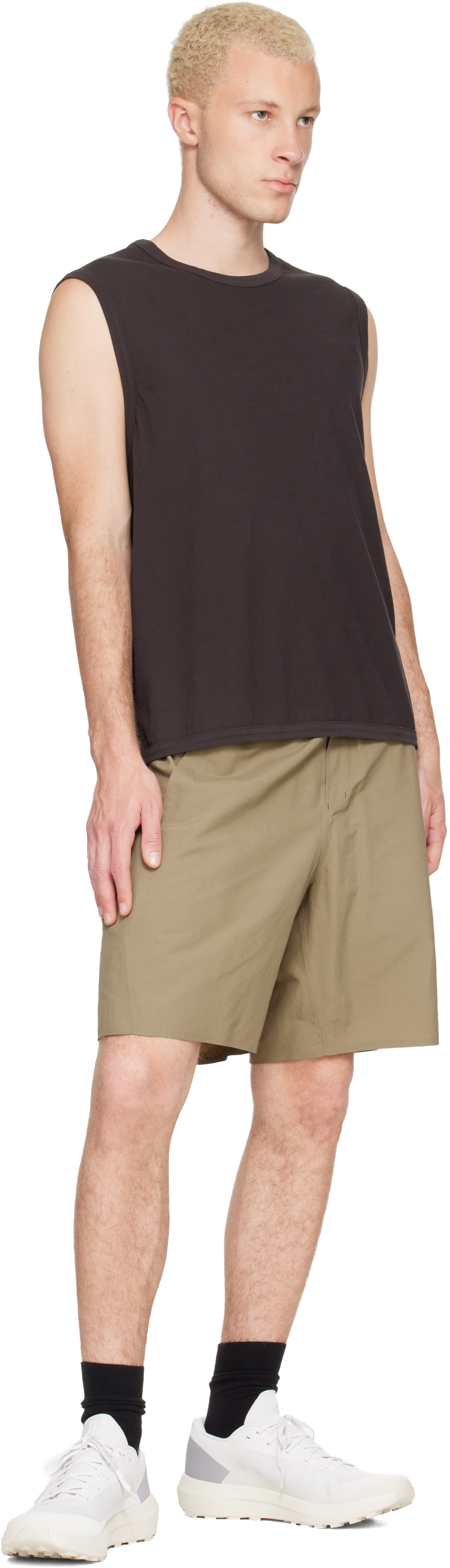 Arc'teryx - Baskets Norvan LD 4 blanc cassé