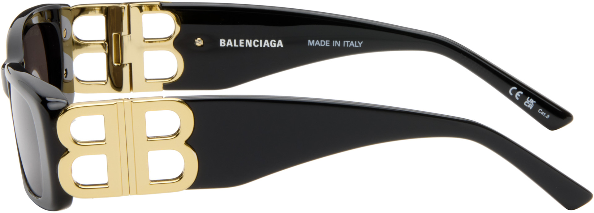 Balenciaga - 블랙 에브리데이 논 렉탱글 선글라스