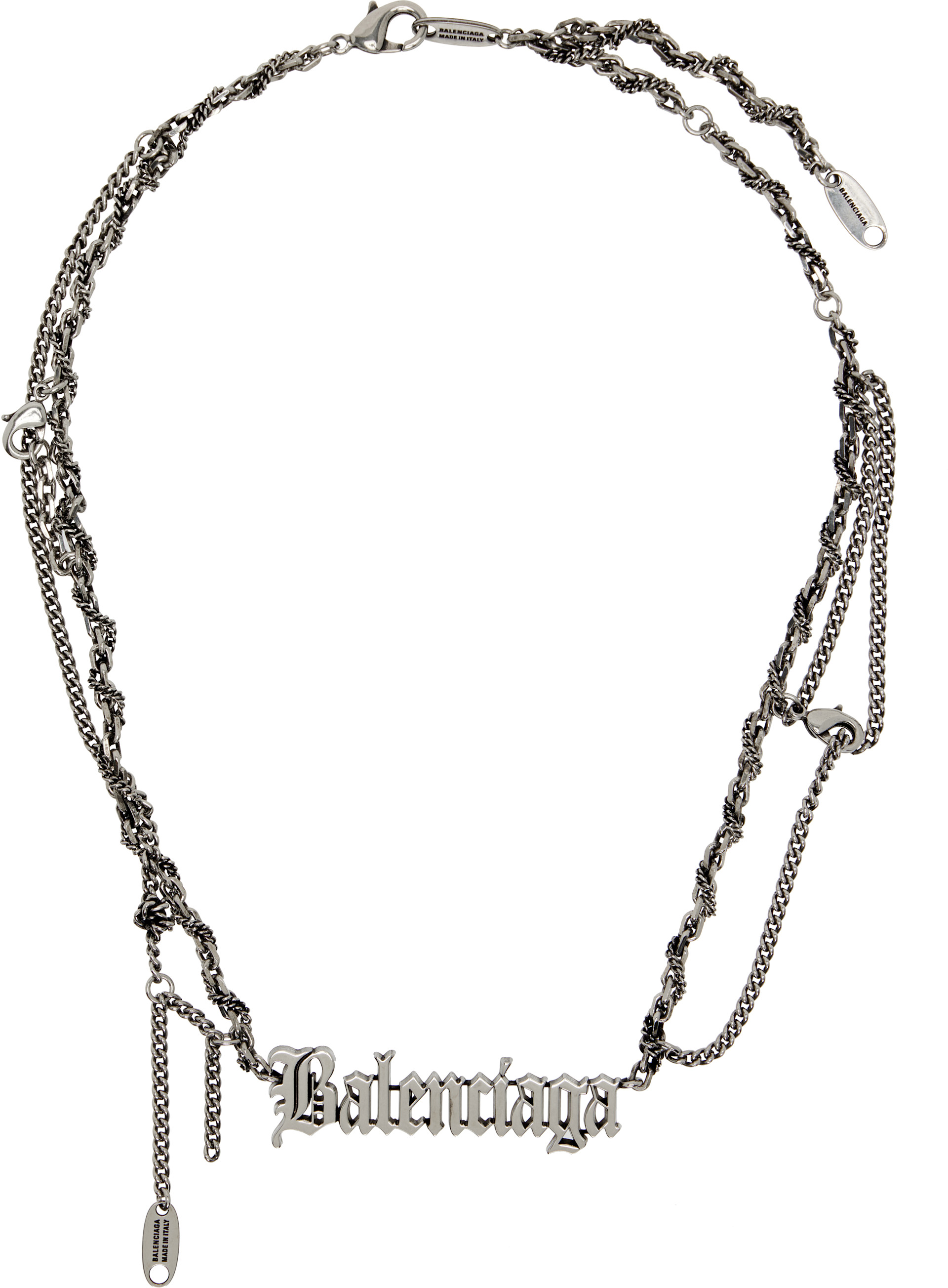 Balenciaga - Collier à nœuds