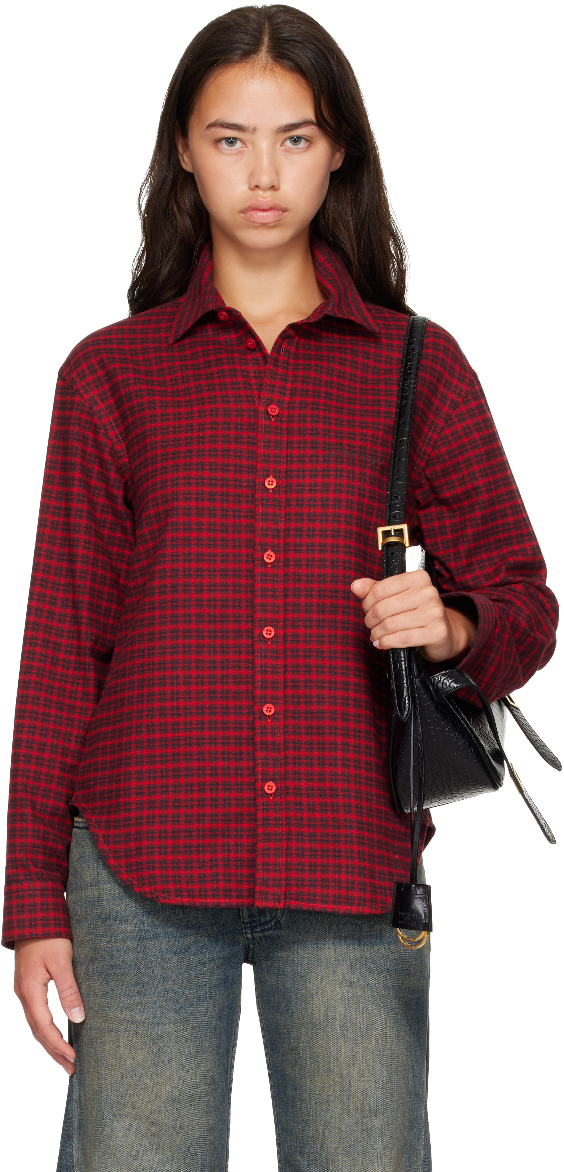 Balenciaga - Chemise rouge